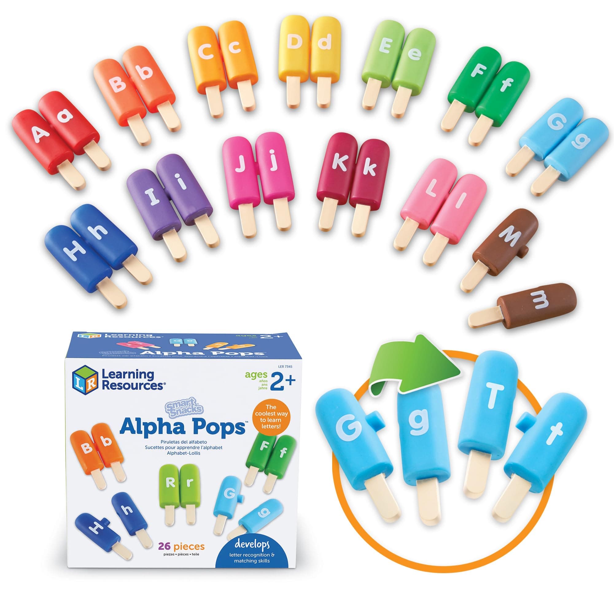 Learning Resources Smart Snacks Alpha Pops