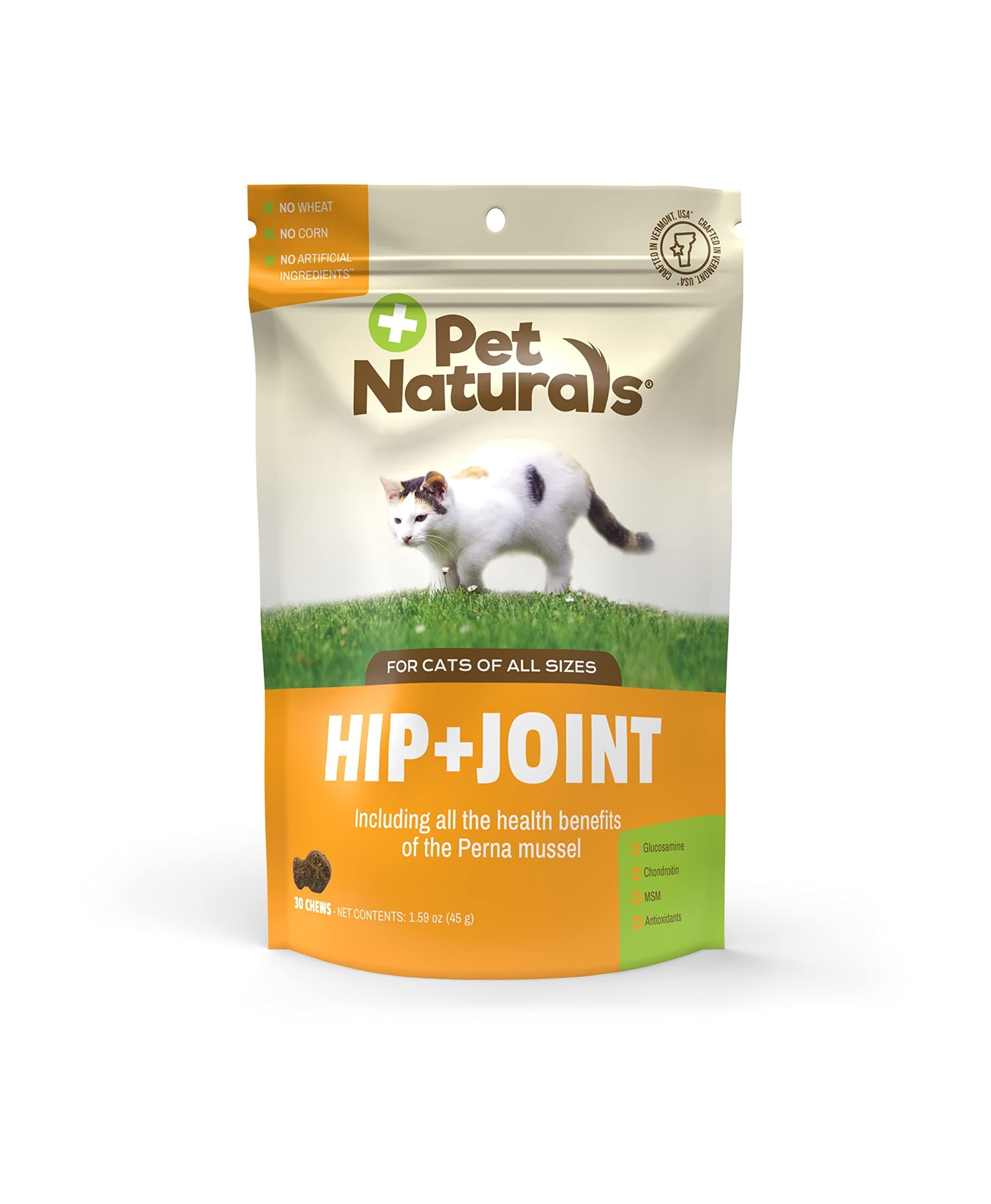 Hip + Joint Chews For Cats 30/Pkg-