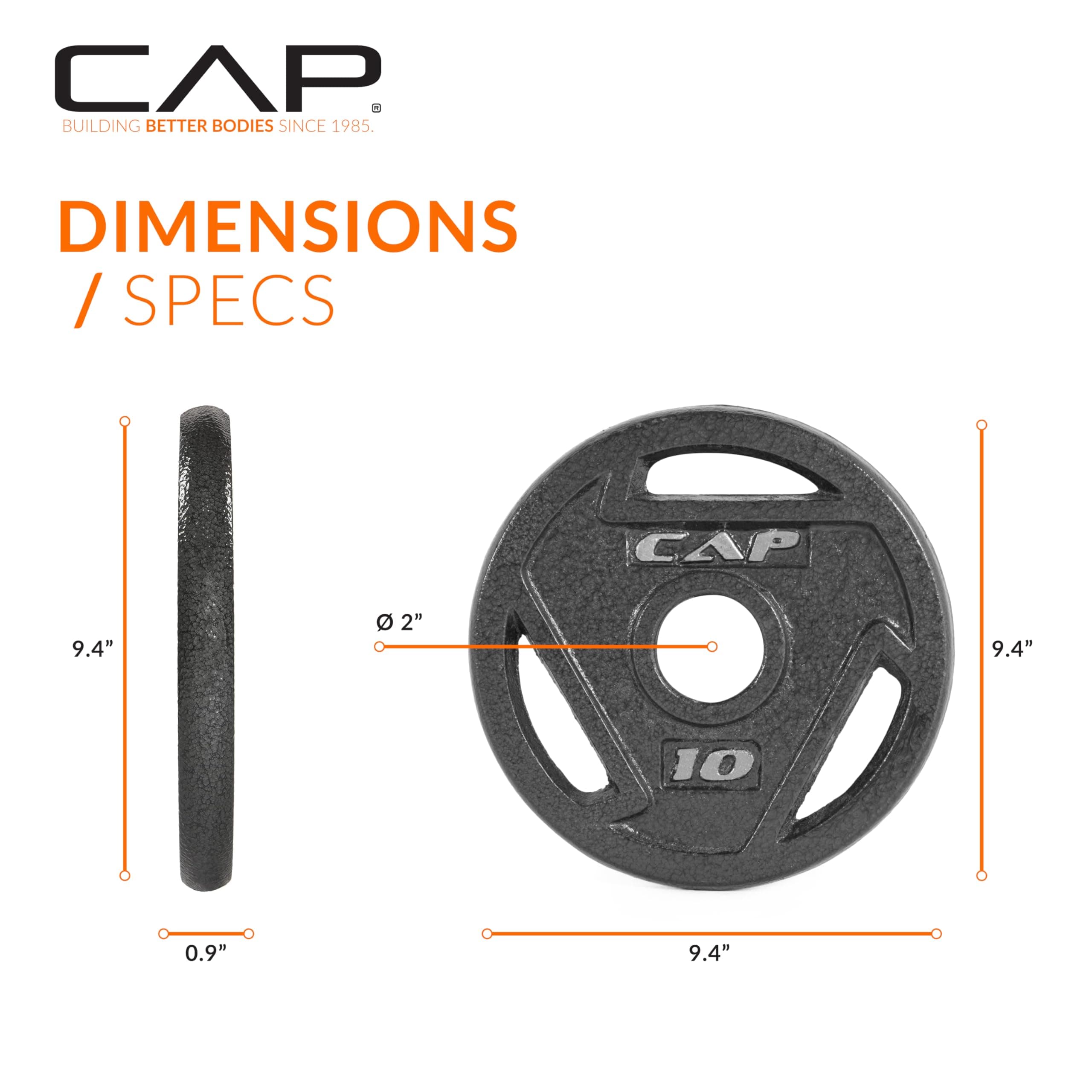 CAP Barbell 2" Olympic Grip Weight Plate | Multiple Options