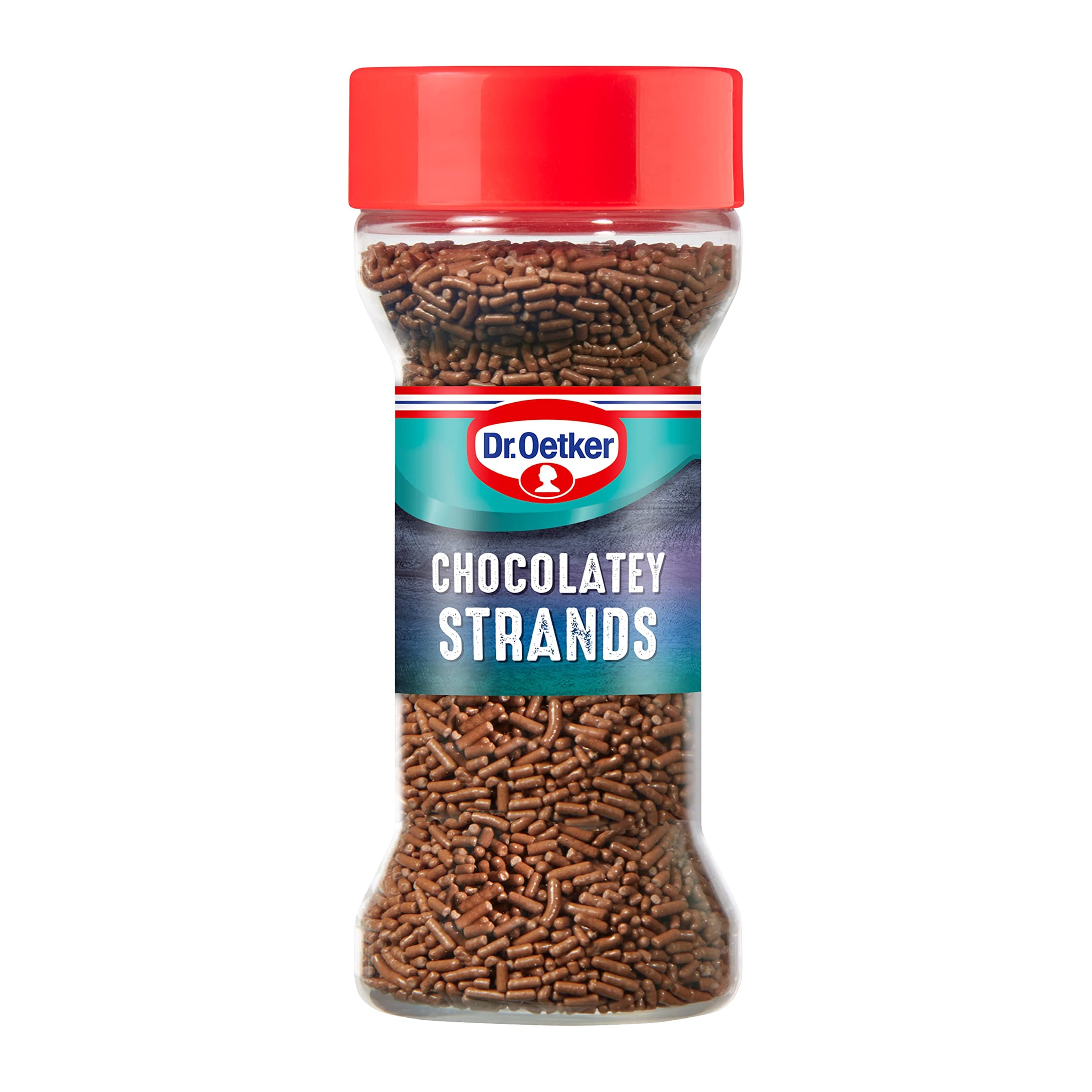 Dr. Oetker Chocolate Strands, 55 Grams Jar