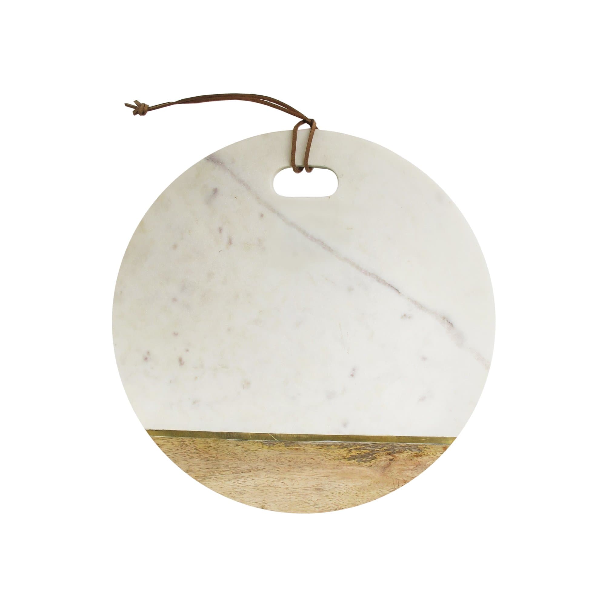 American Atelier Marble Cutting Board, White