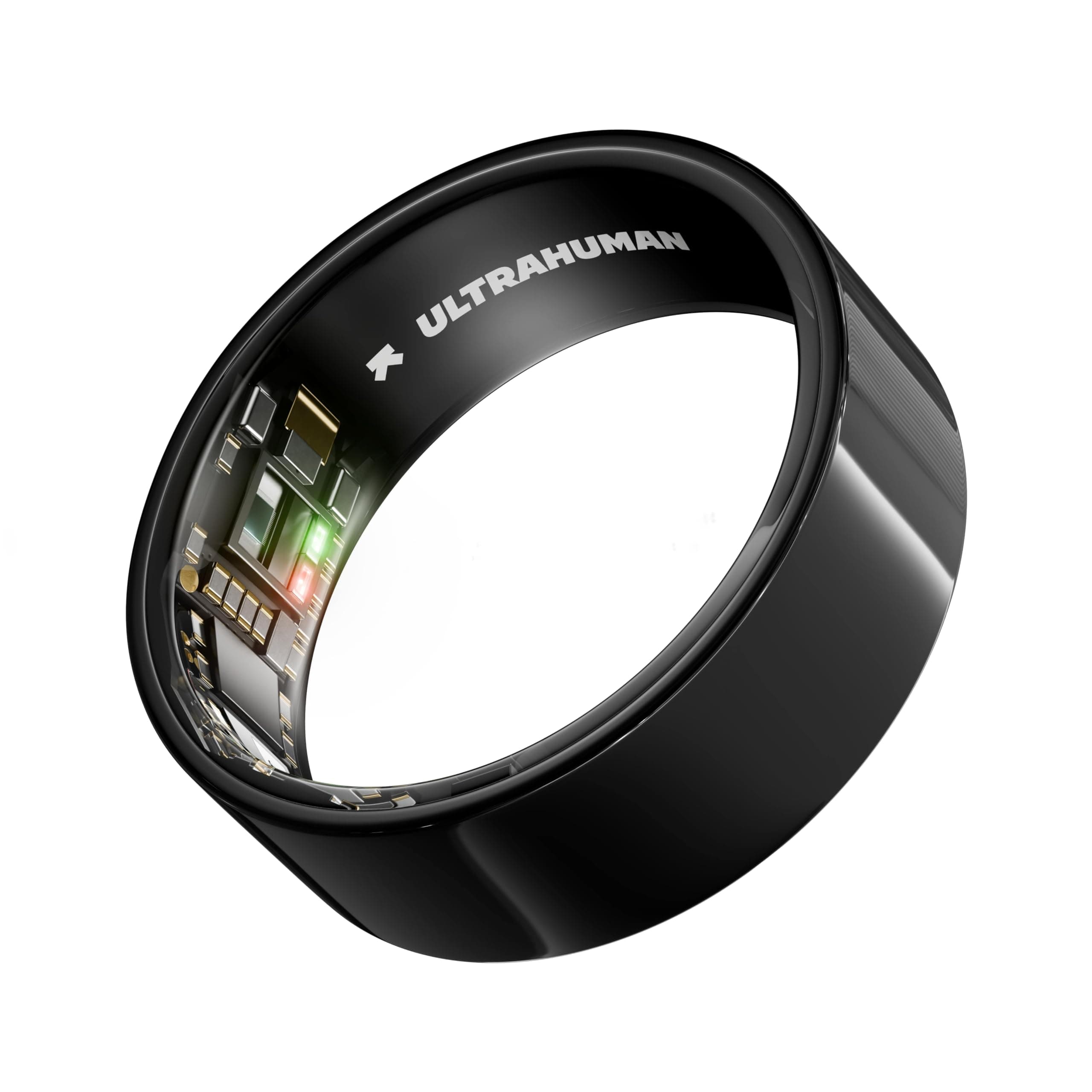 ULTRAHUMAN Ring AIR - Aster Black - Size 5 - Smart Ring | No Monthly Subscription | Size First with Sizing Kit | Sleep Tracking Wearable - Heart Rate - Fitness Tracker
