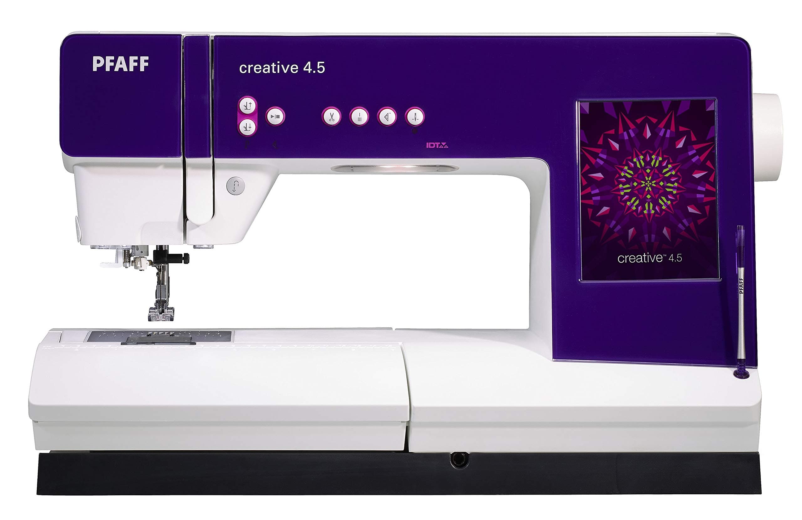 Pfaff Creative 4.5 Sewing & Embroidery Machine, Purple