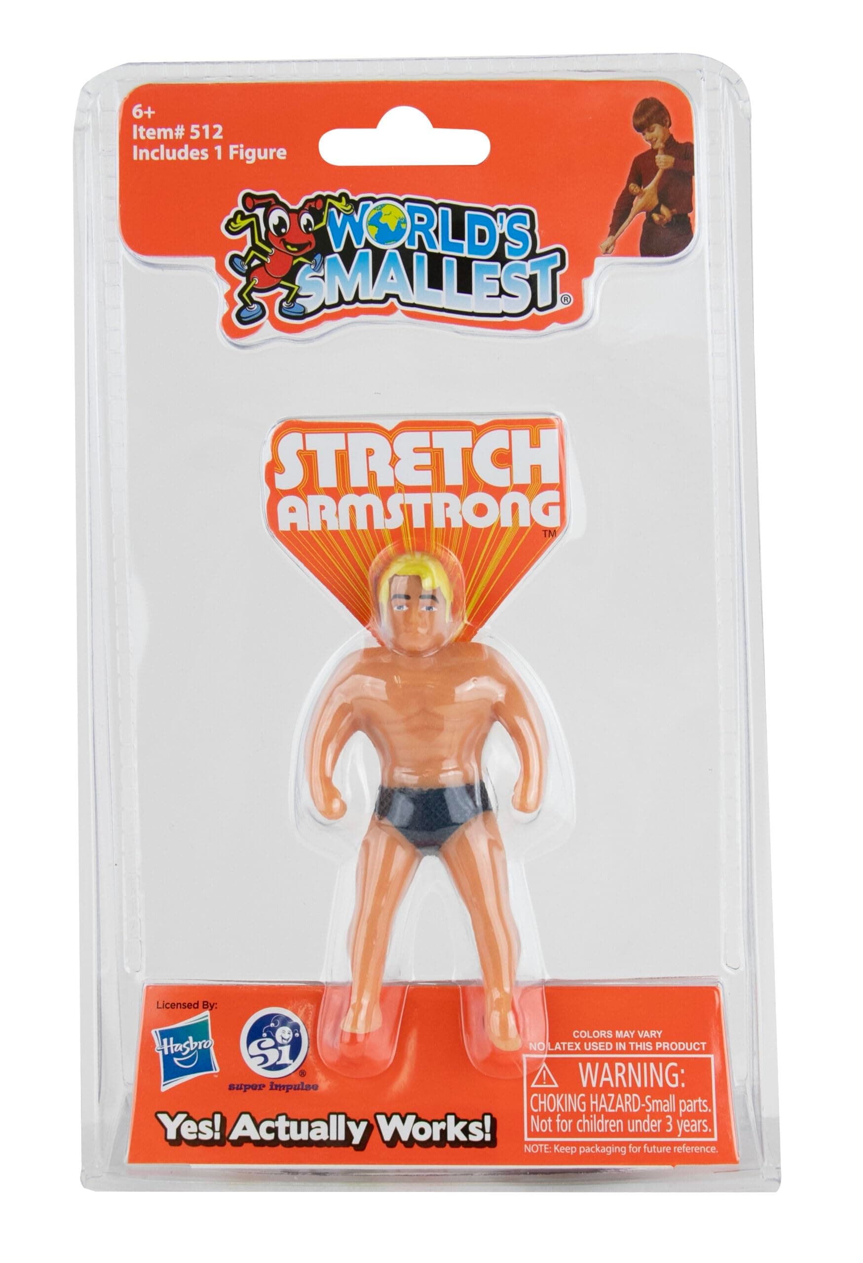 Worlds Smallest 512 Stretch Armstrong Other License small, Multi