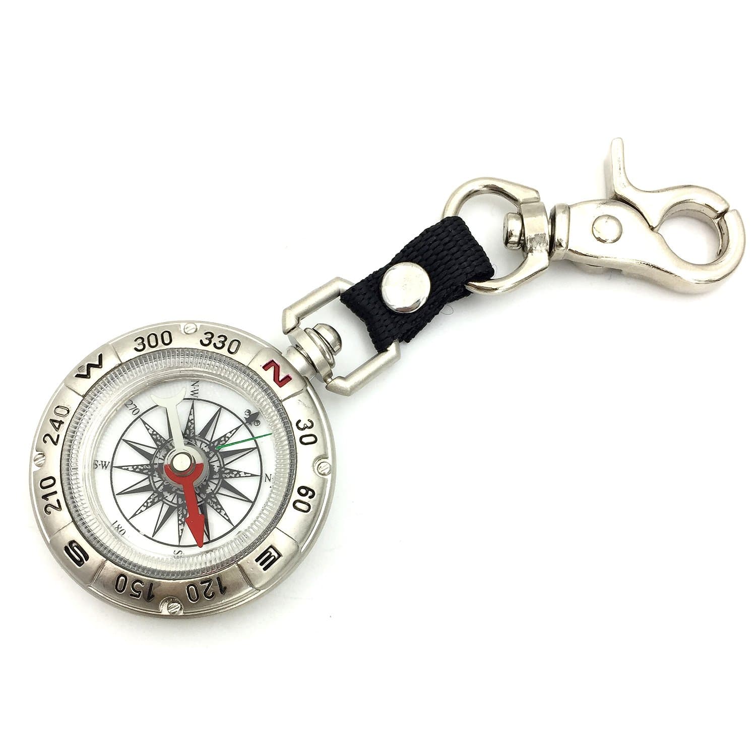 Antique Keychain Military Magnetic Compass Tools