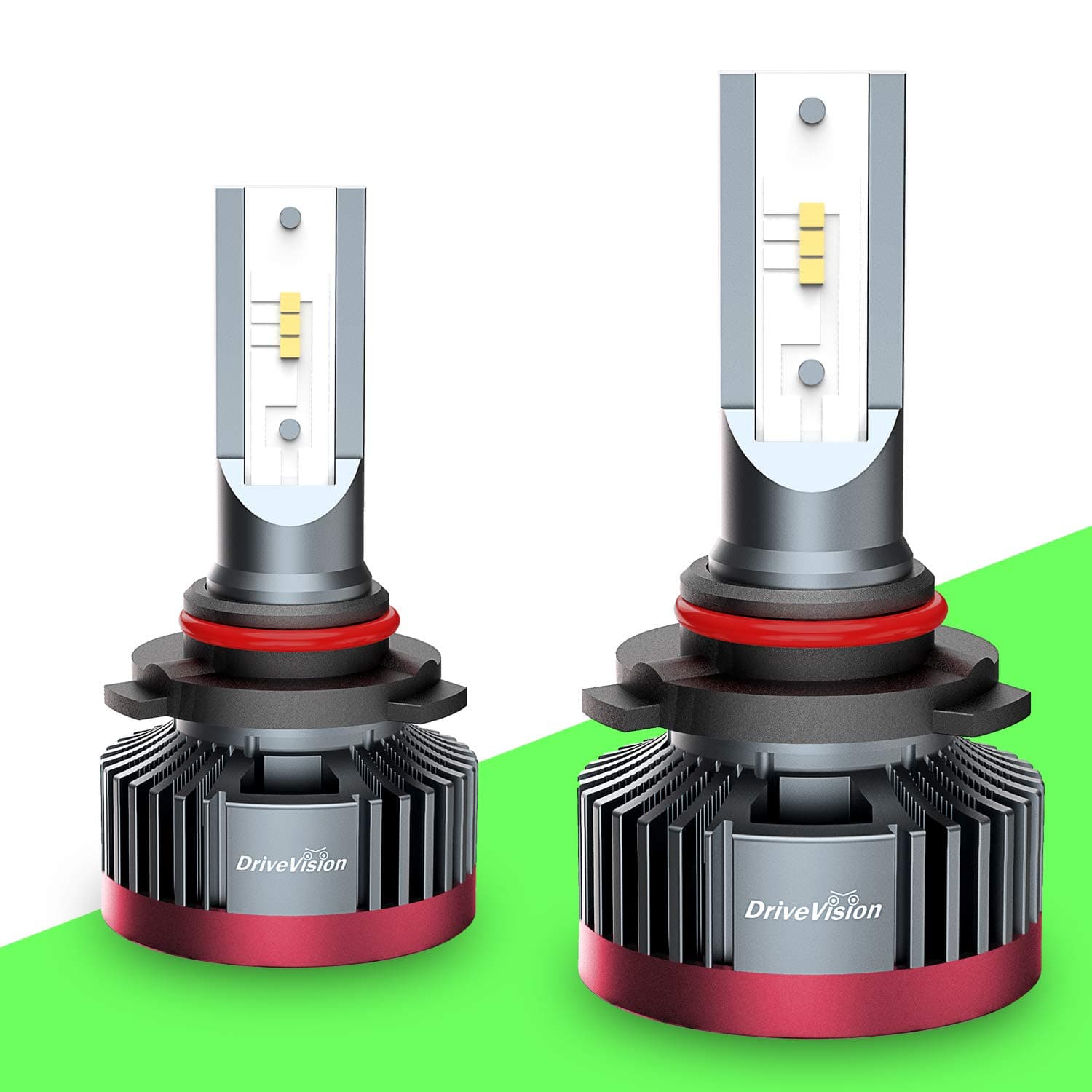 DriveVision 9006 / HB4 LED Headlight Bulb Conversion Kit, 6000 Lumens 6000K Xenon-White, Superbright DX3000 Series