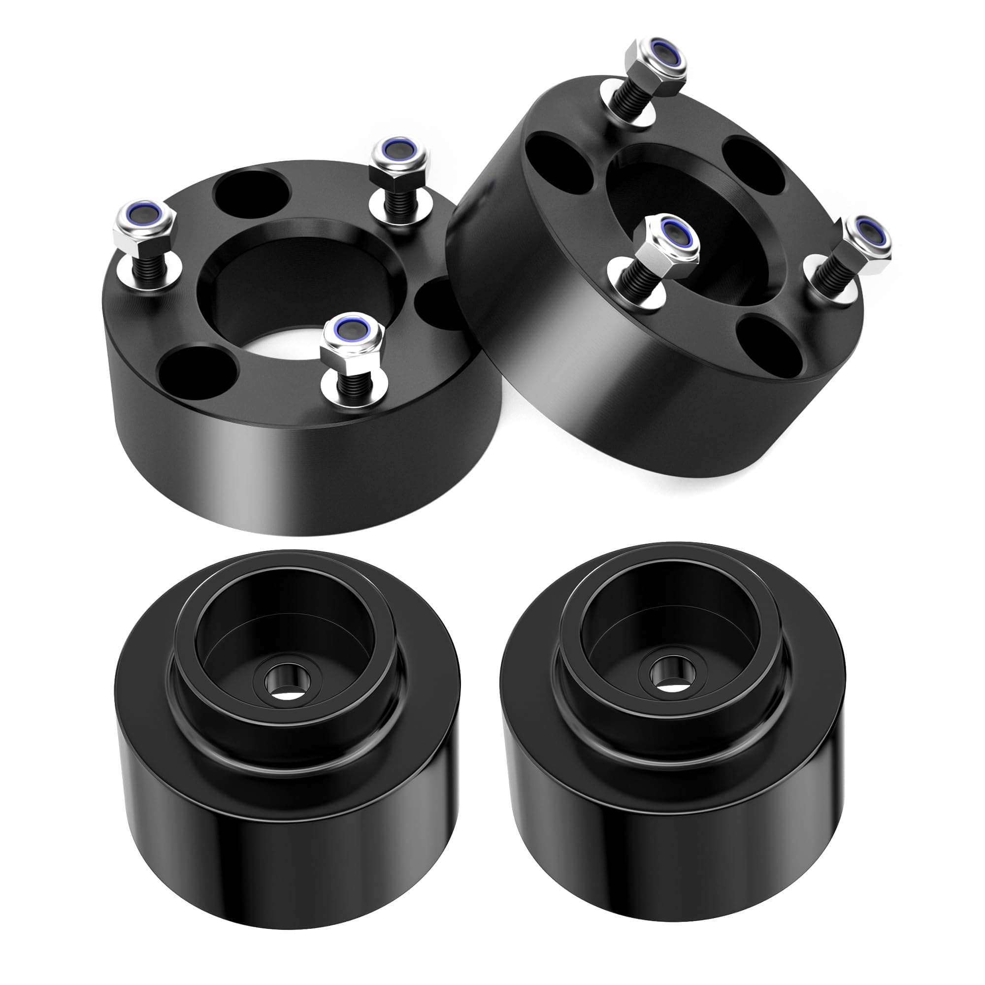 3" Front and 2" Rear Leveling Lift Kits for 2009-2024 Ram 1500 4X4 4WD, 3 Inch Front Strut Spacers and 2 Inch Rear Lift Spacer for 2009-2024 Ram 1500 Lift Kits