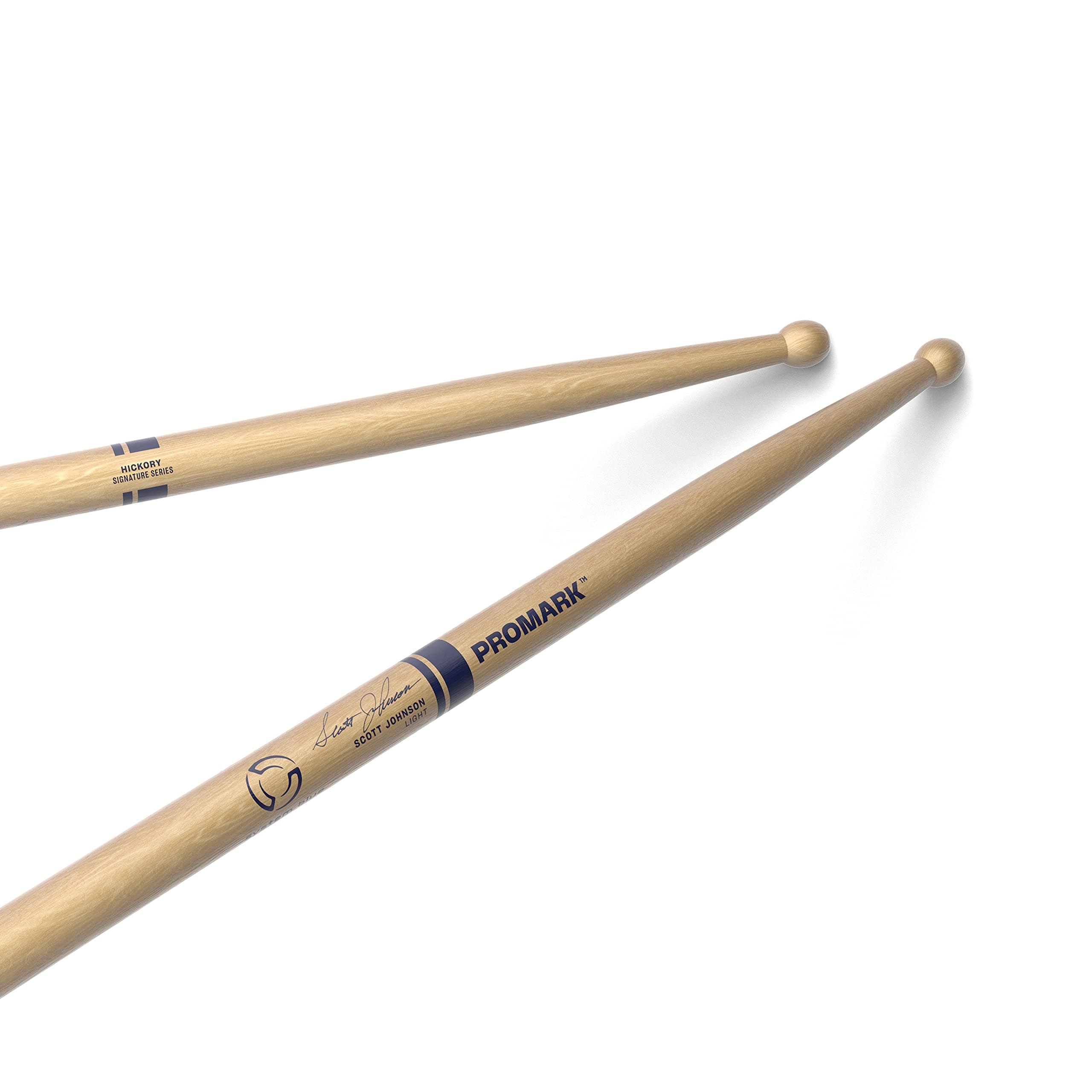 ProMark Scott Johnson Light Hickory Drumstick, Wood Tip