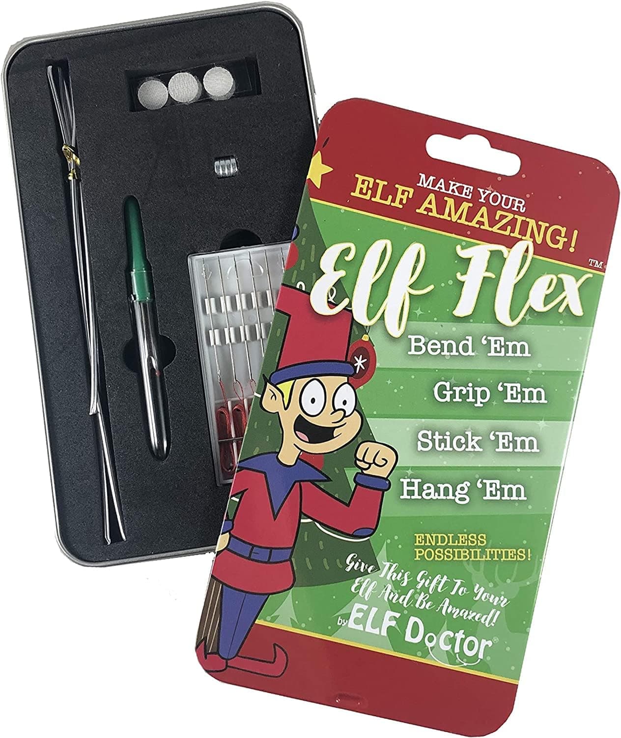 ELF Flex Elf Upgrade Kit: Make Your Elf Amazing! This Kit Will Make Your Elfs Flexible and Bendable! You Will Be Able to Bend Em Grip Em Stick Em Hang Em