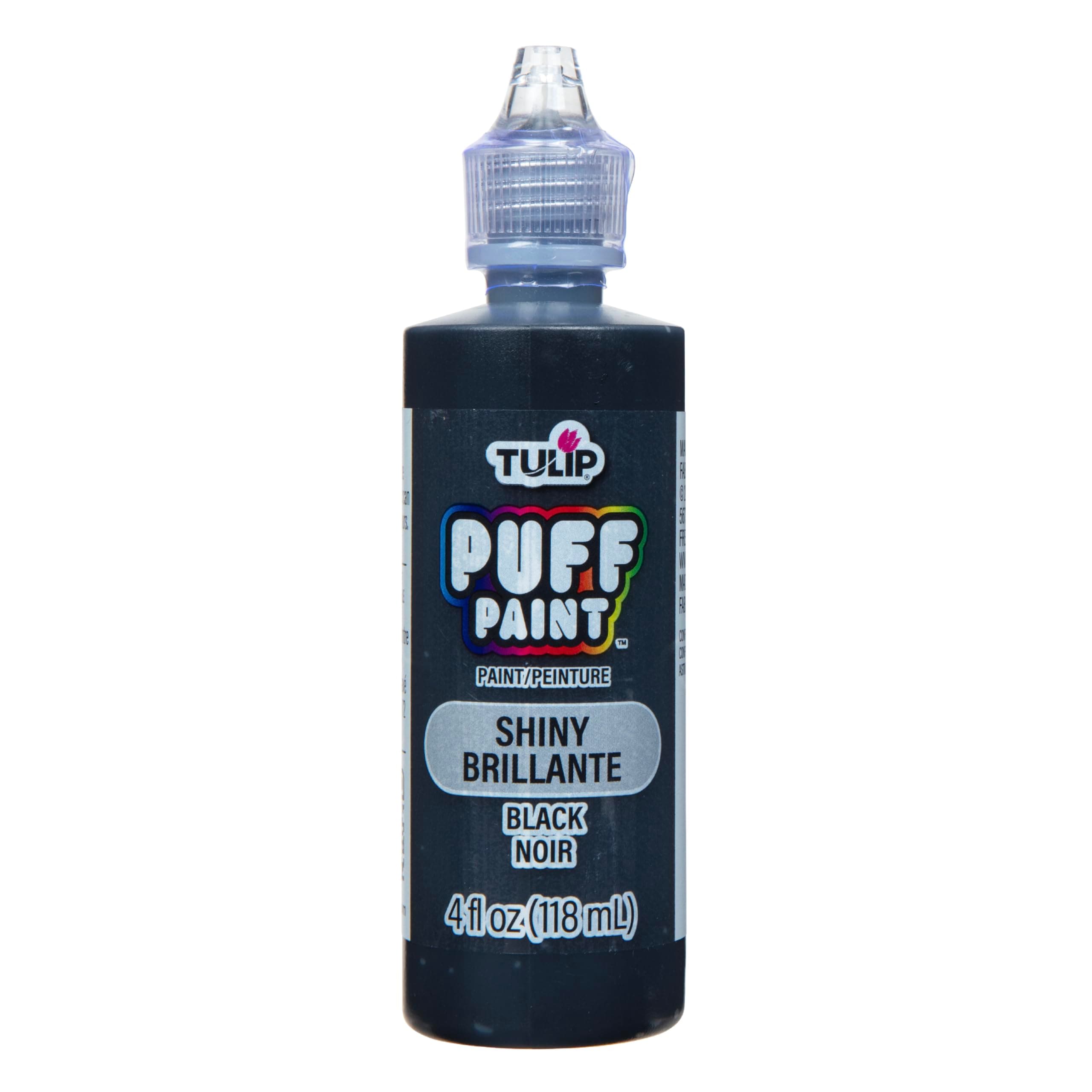 Tulip 41401 Dimensional Fabric Paint 4oz Slick Black
