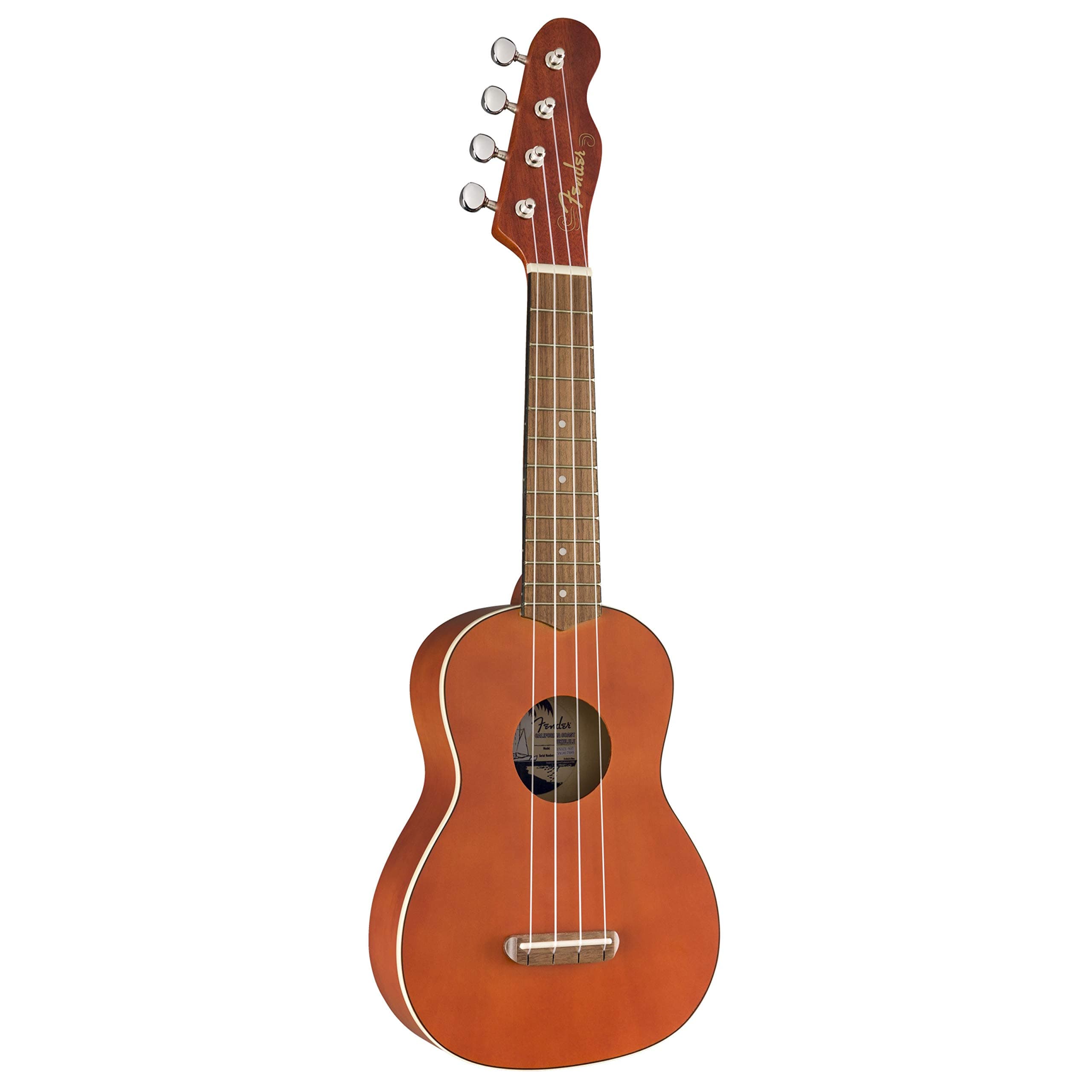 Fender Ukulele, Natural, One Size
