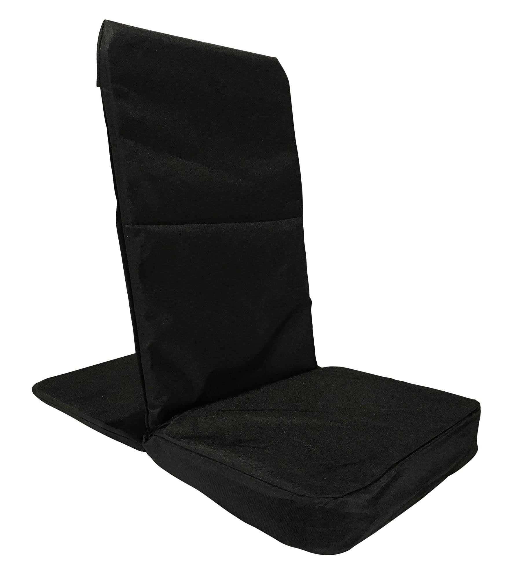 BackJack Floor Chair, Extra Large, Tuff Duck Material, Black