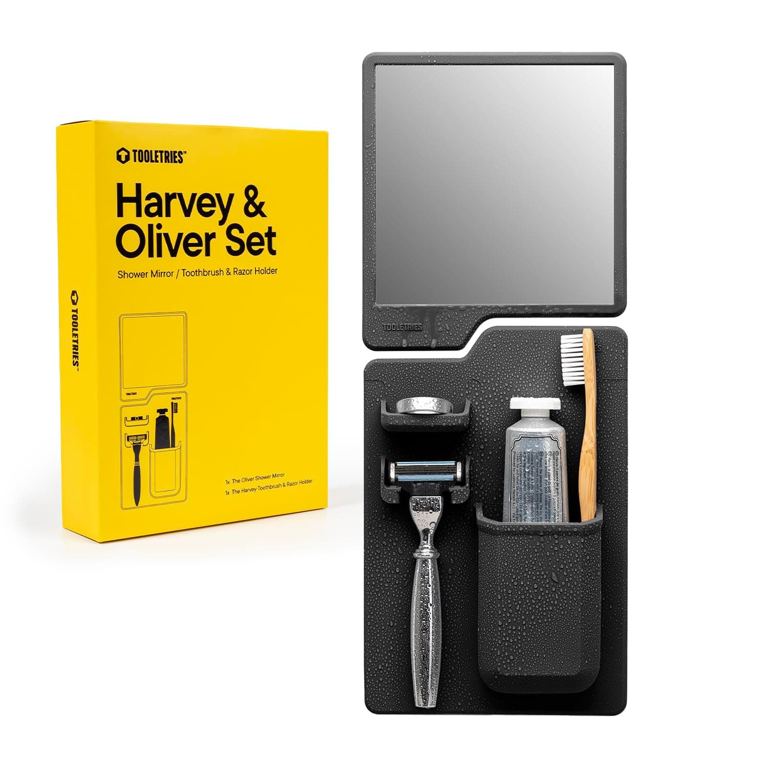 Tooletries The Harvey & Oliver Set Charcoal