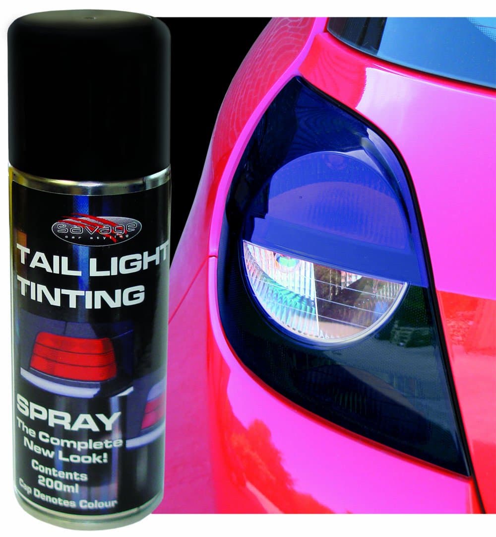 Savage A195 Tail Light Tinting Spray - Black