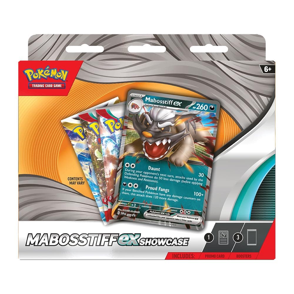 Pokemon TCG: Mabosstiff EX Showcase Box