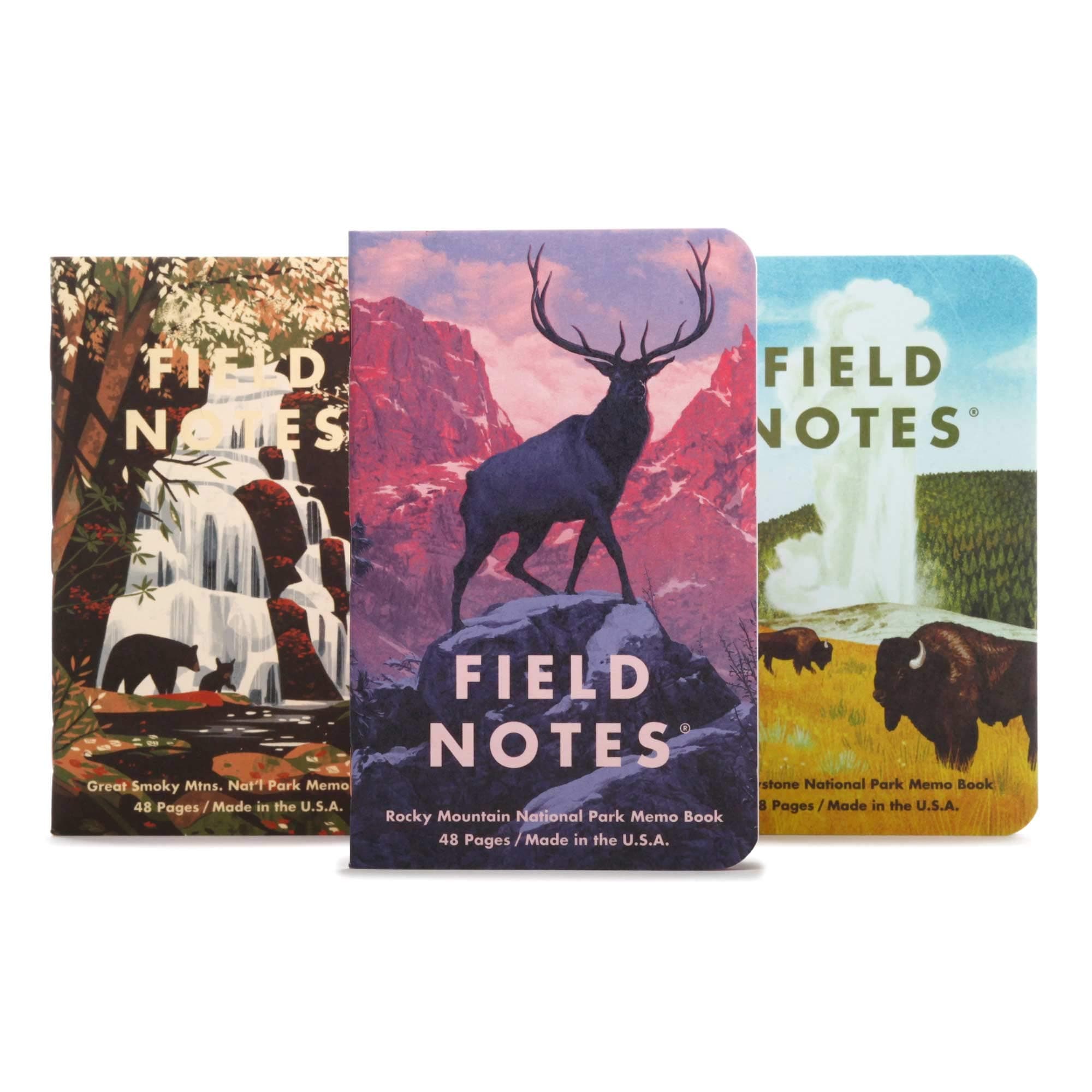 Field Notes: National Park Series, Multicolor