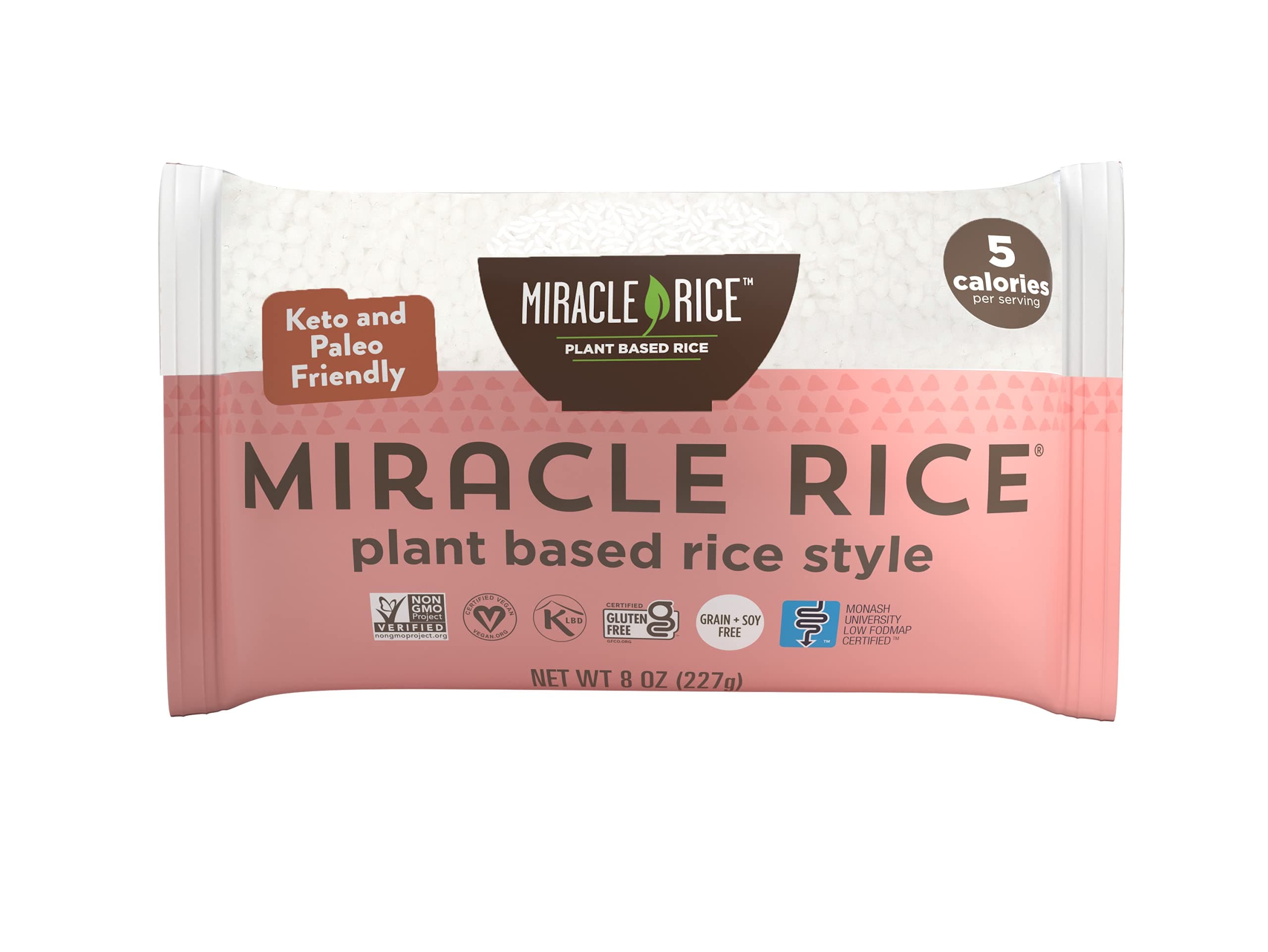 Shirataki Rice 8 oz Pkg by Miracle Noodle