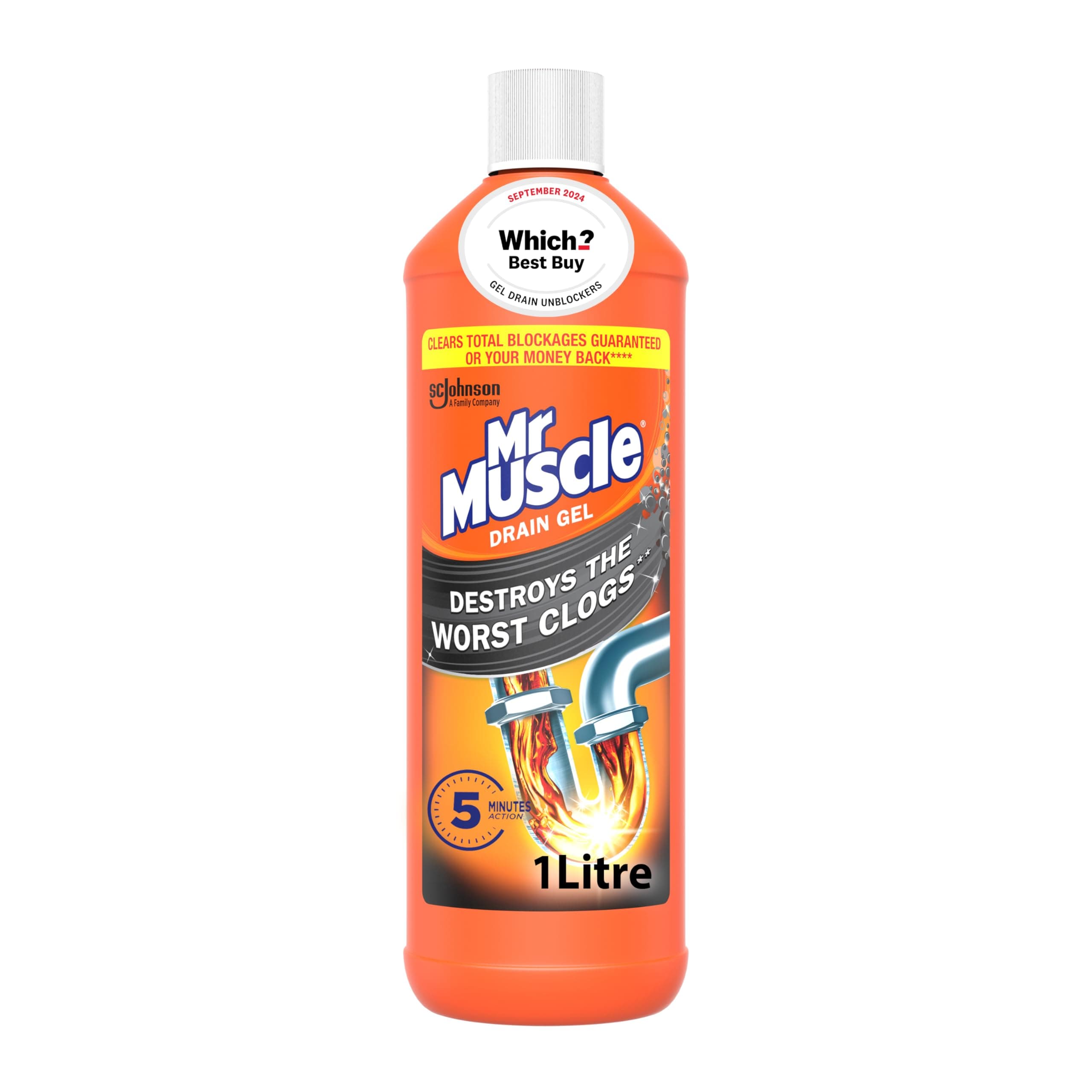 Mr Muscle Drain Unblocker 1000ml