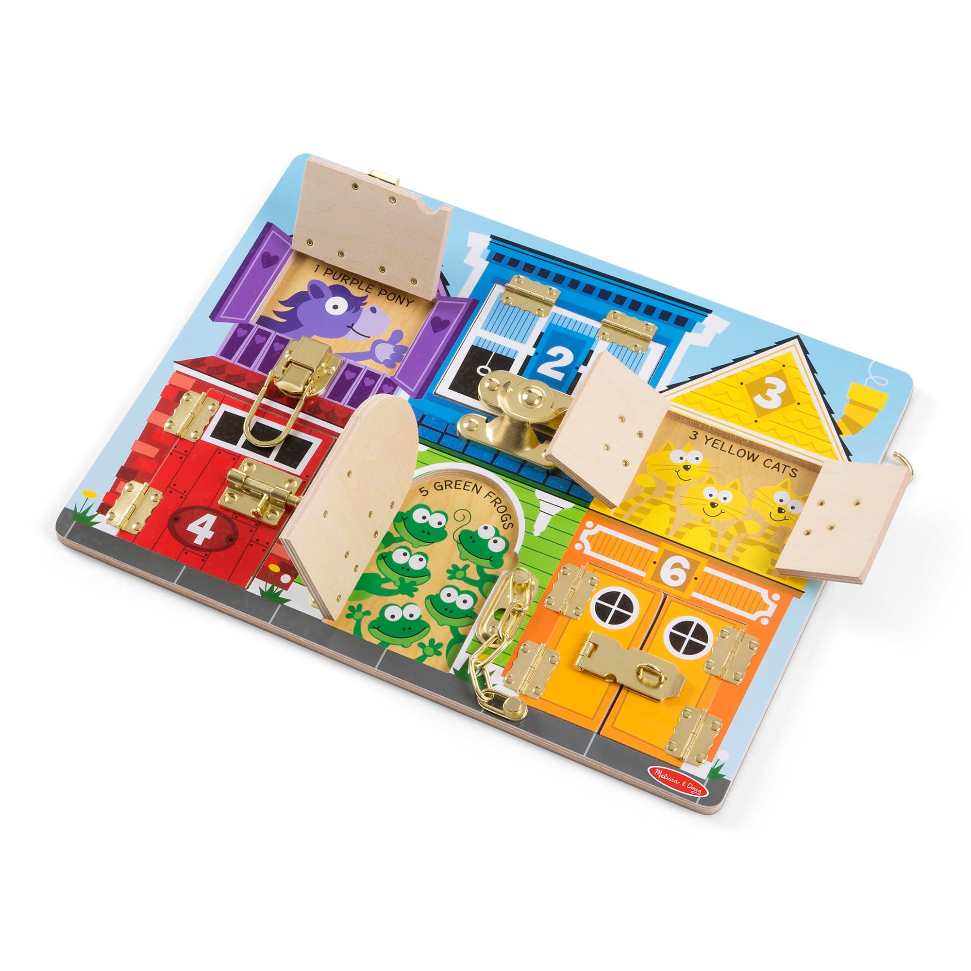 Melissa & Doug 13785 Latches Board