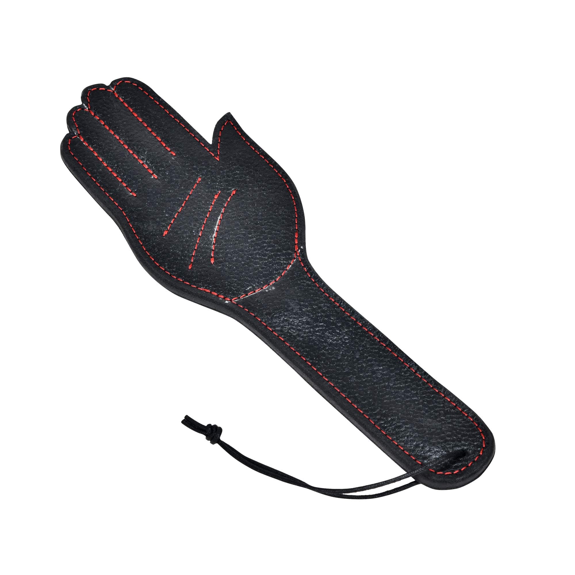 Premium Quality Real Grain Leather Bat/Paddle - Hand Shaped