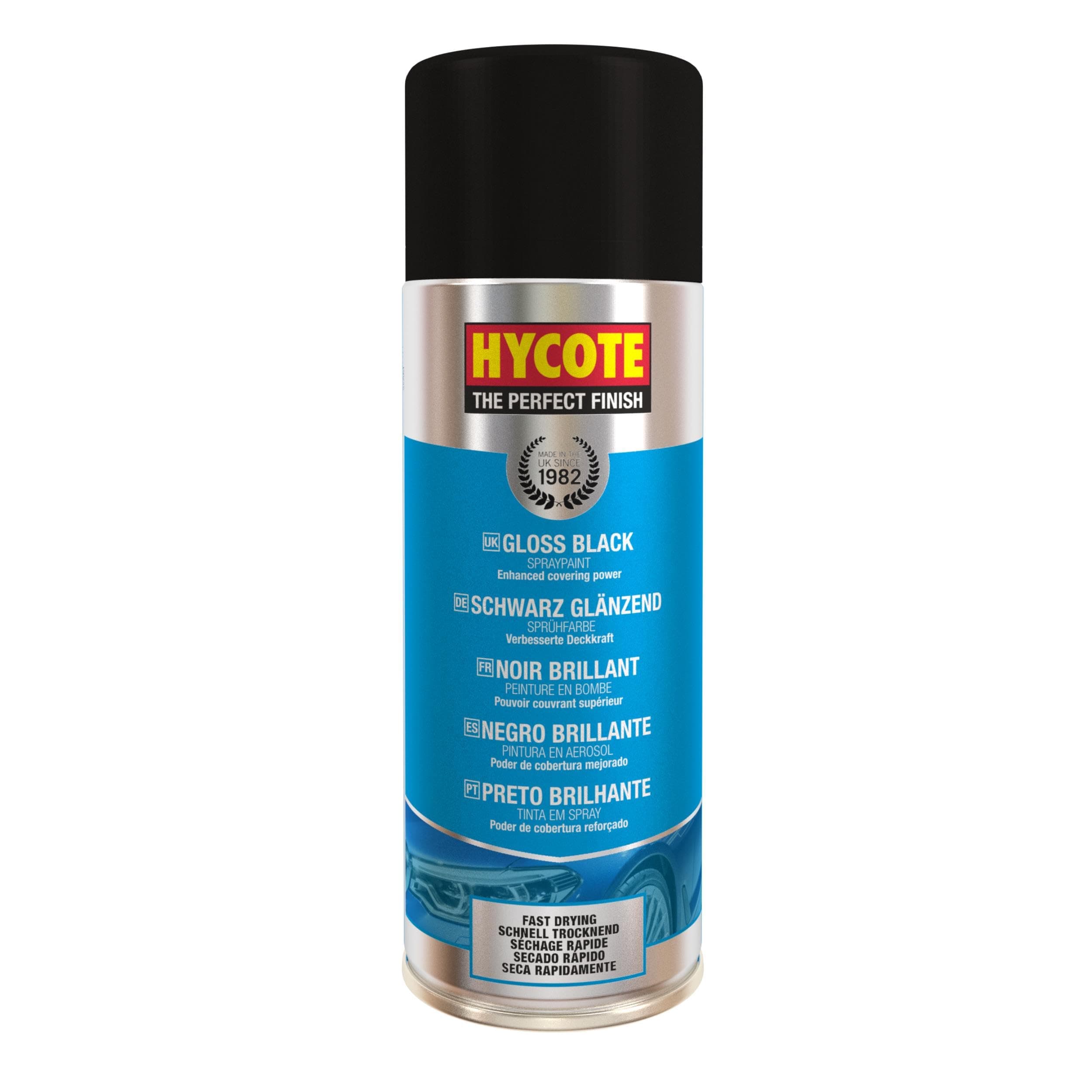 Hycote Gloss Black 400ml
