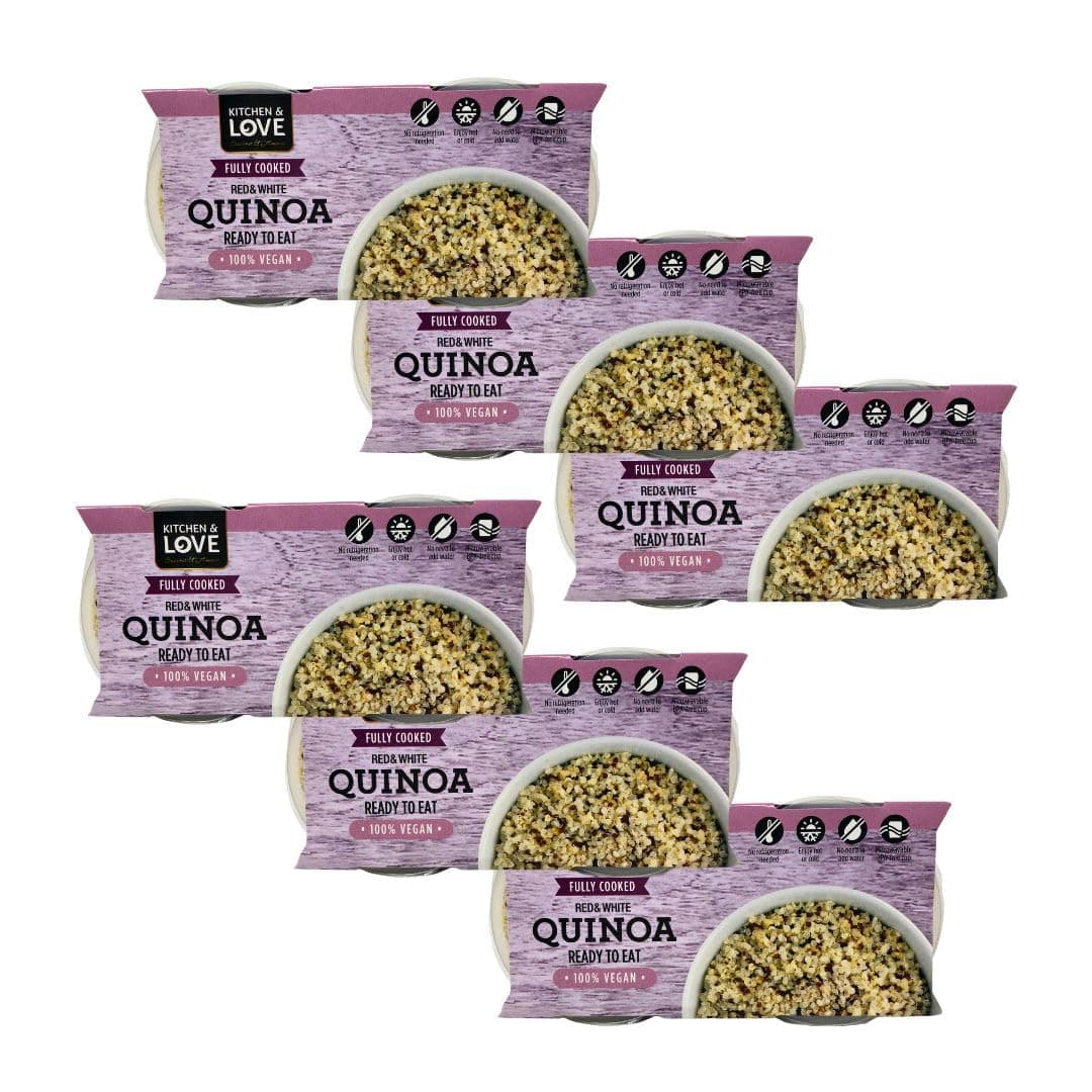 - Quinoa Quick Cups (Fully Cooked Red & White Quinoa 12-Cups)