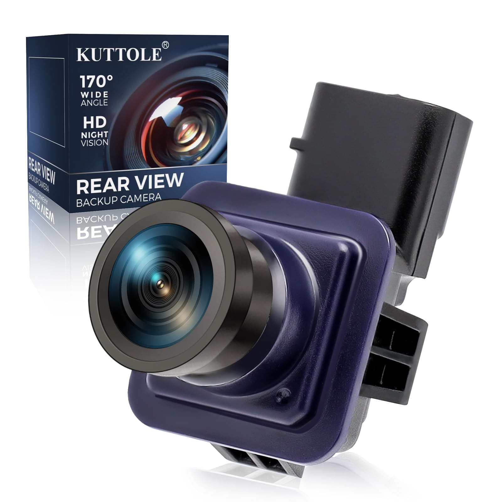 Backup Camera Compatible with Ford Fusion 2013 2014 2015 2016 Parking Assist Rear View Camera ES7T-19G490-AA ES7Z-19G490-A DS7Z-19G490-A DS7T-19G490-DD E1GT-19G490-BB