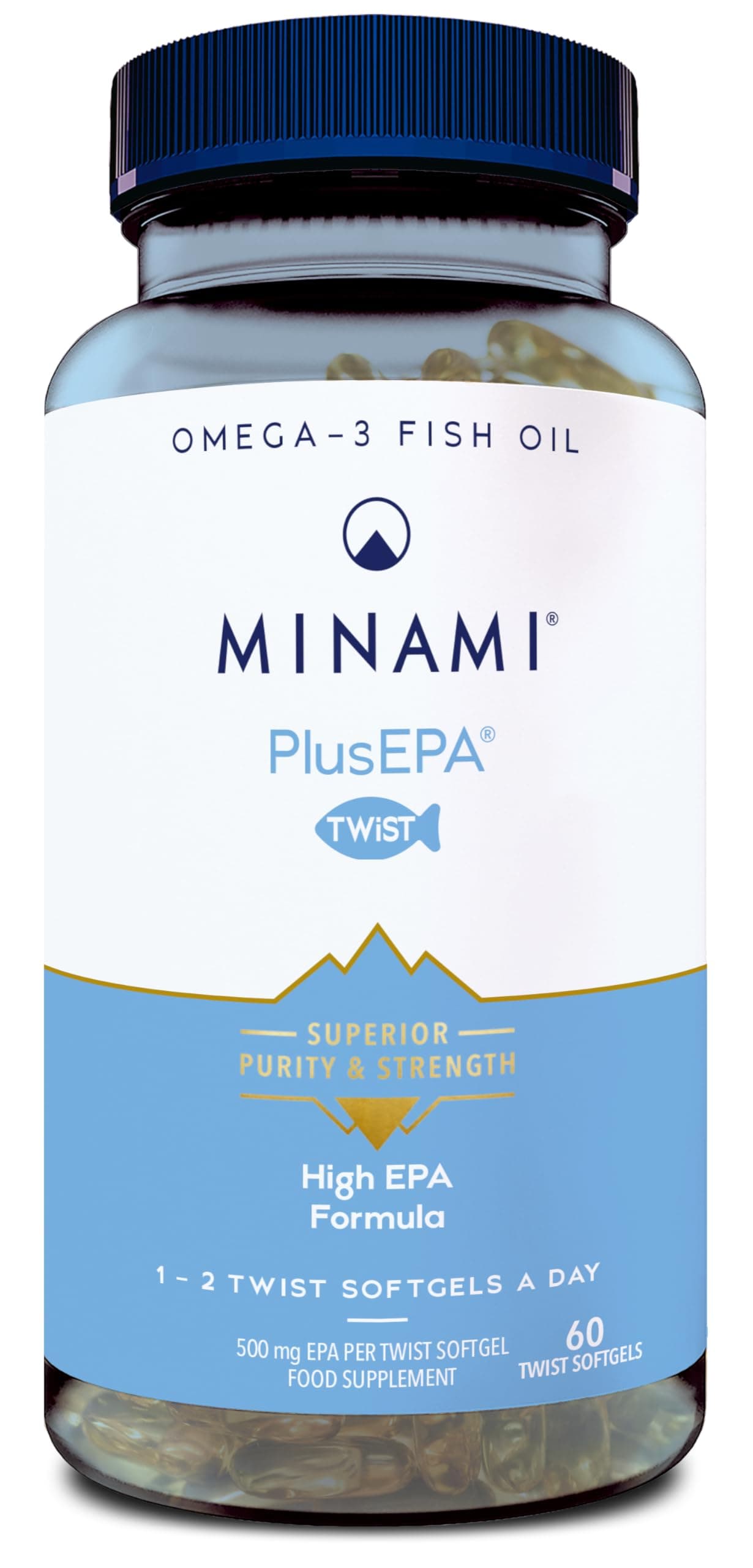 MINAM - PlusEPA - 60 Twist Softgels