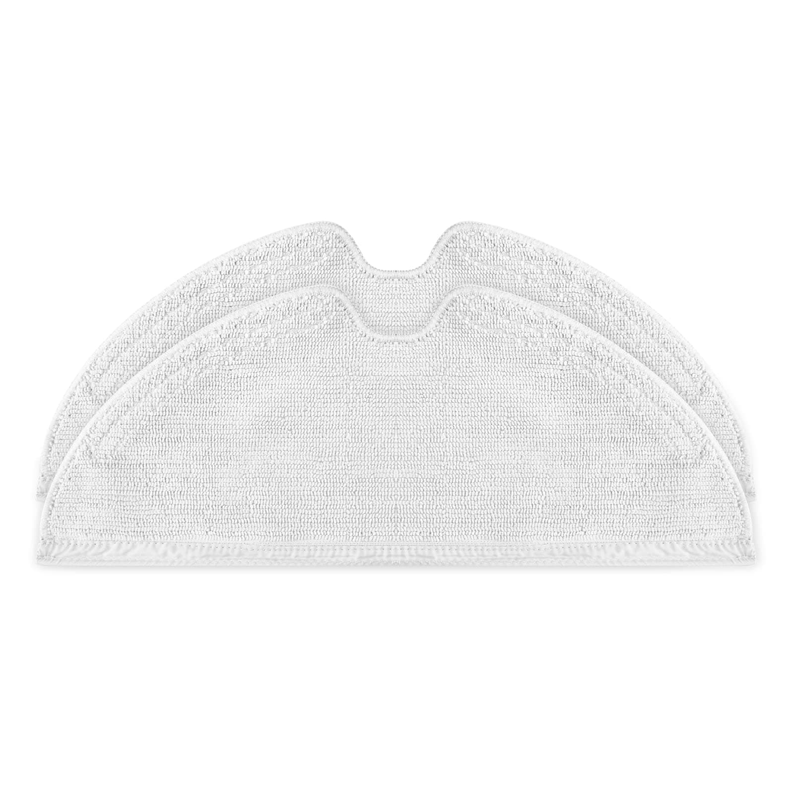 DreameTech Wet Mopping Pads Compatible with D9/L10 Pro/D9 Pro/D9 Max Robot Vacuum, Replacement Mop Cloths for Mopping Floor(2PCS)
