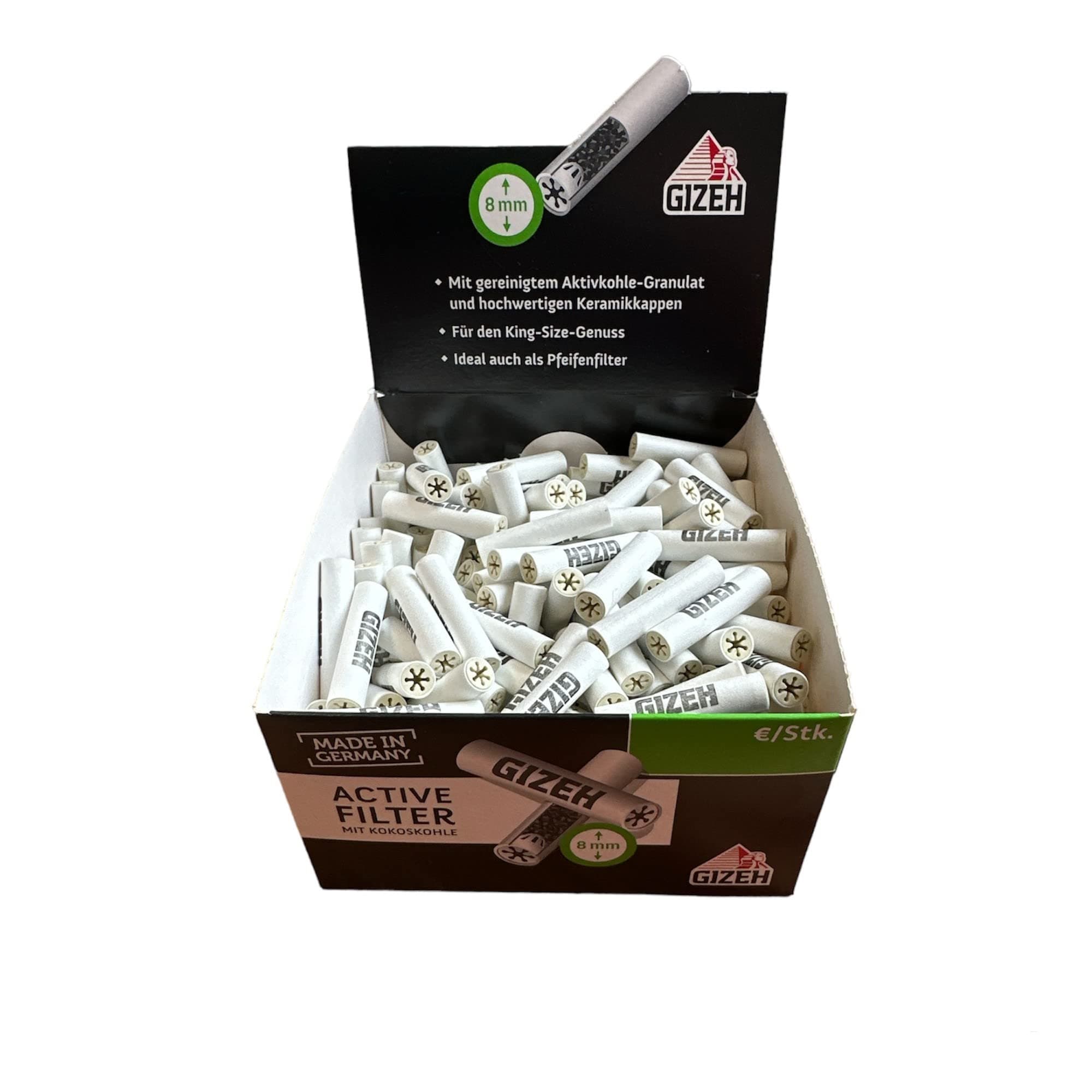 19038 Activated Carbon Filter 8 mm Ceramic