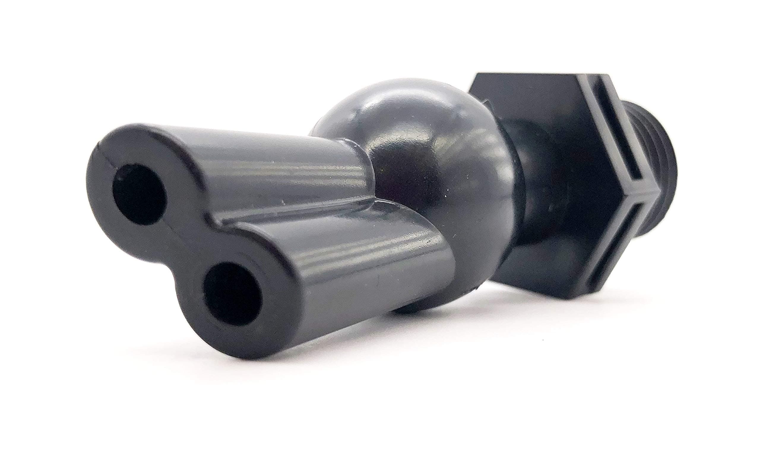 Replacement Deck Jet Swivel Dual Stream Nozzle Pool Water Arc Sprayer Fountain