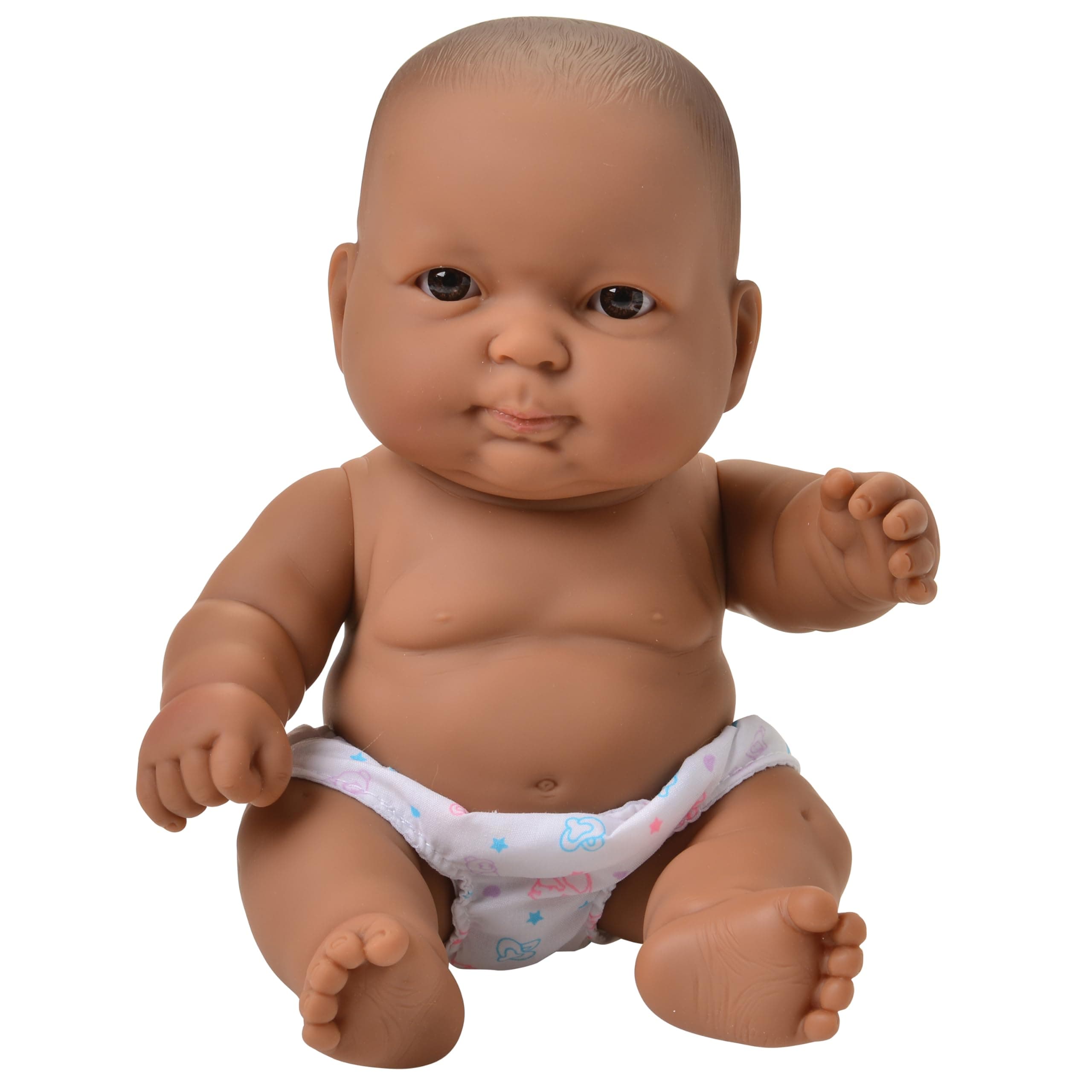 Constructive Playthings DBB-03 14" Huggable Baby- Hispanic