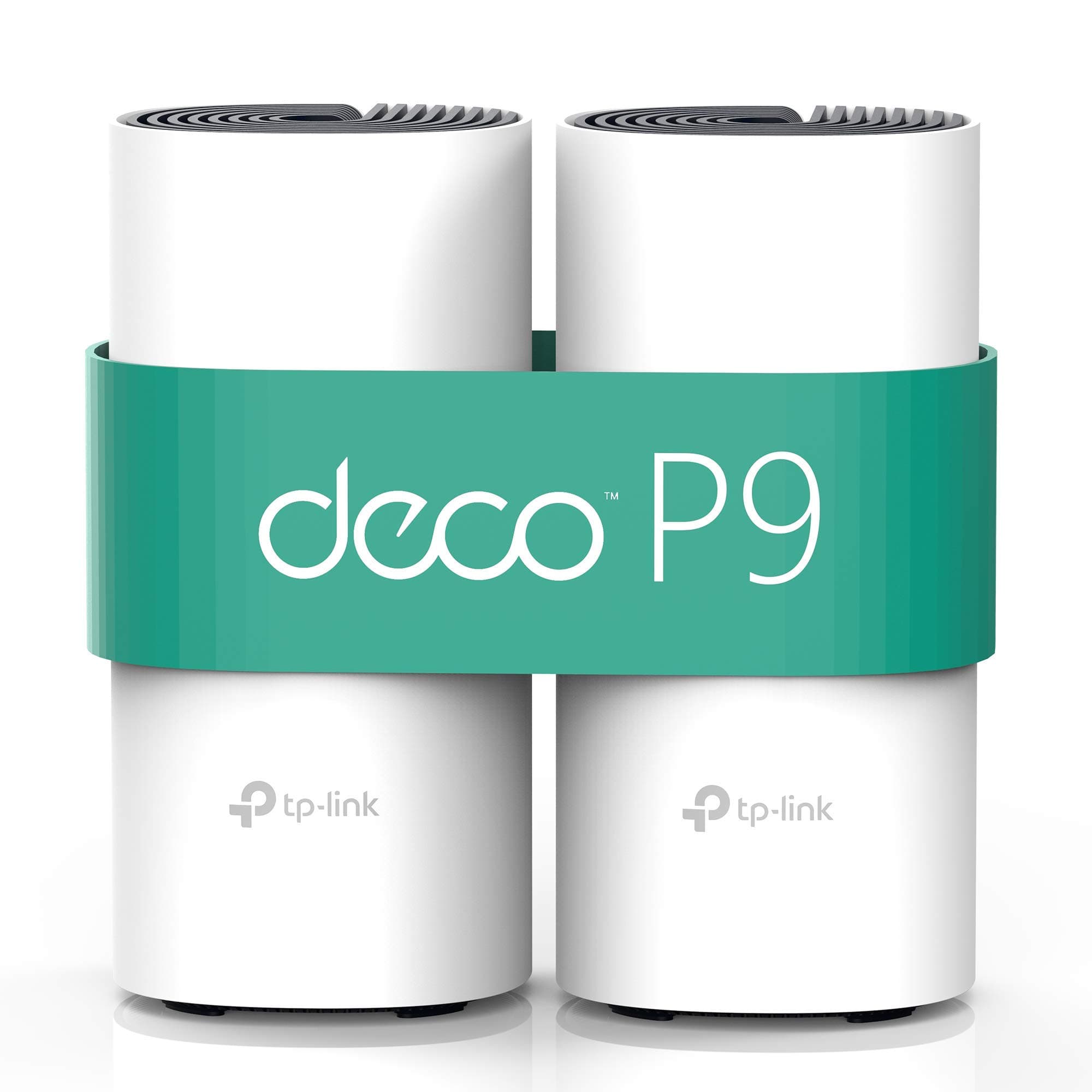 Deco P9 (pack of 2) AC1200 Mesh System with Powerline