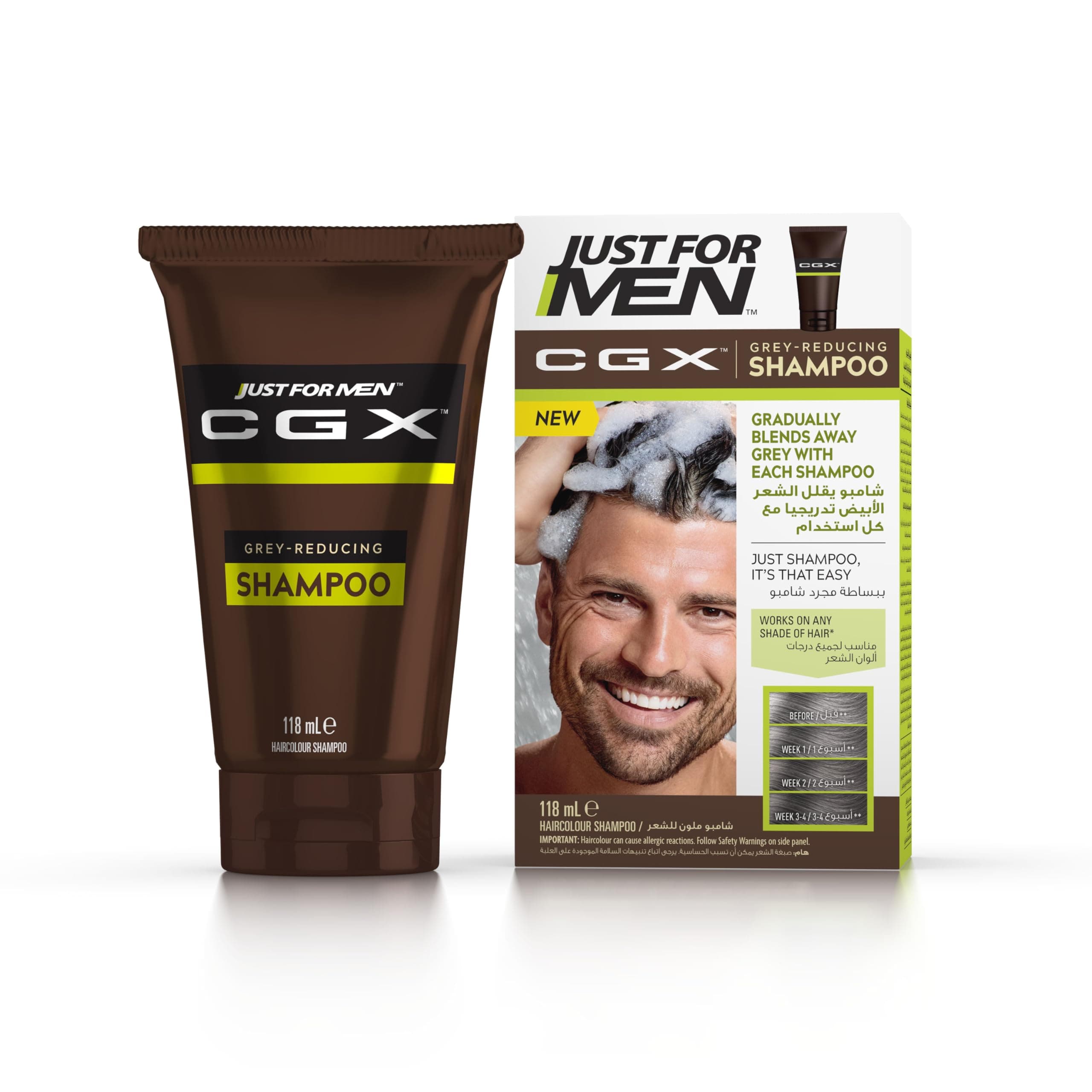 Control Gx Grey-Reducing Shampoo 118 ml