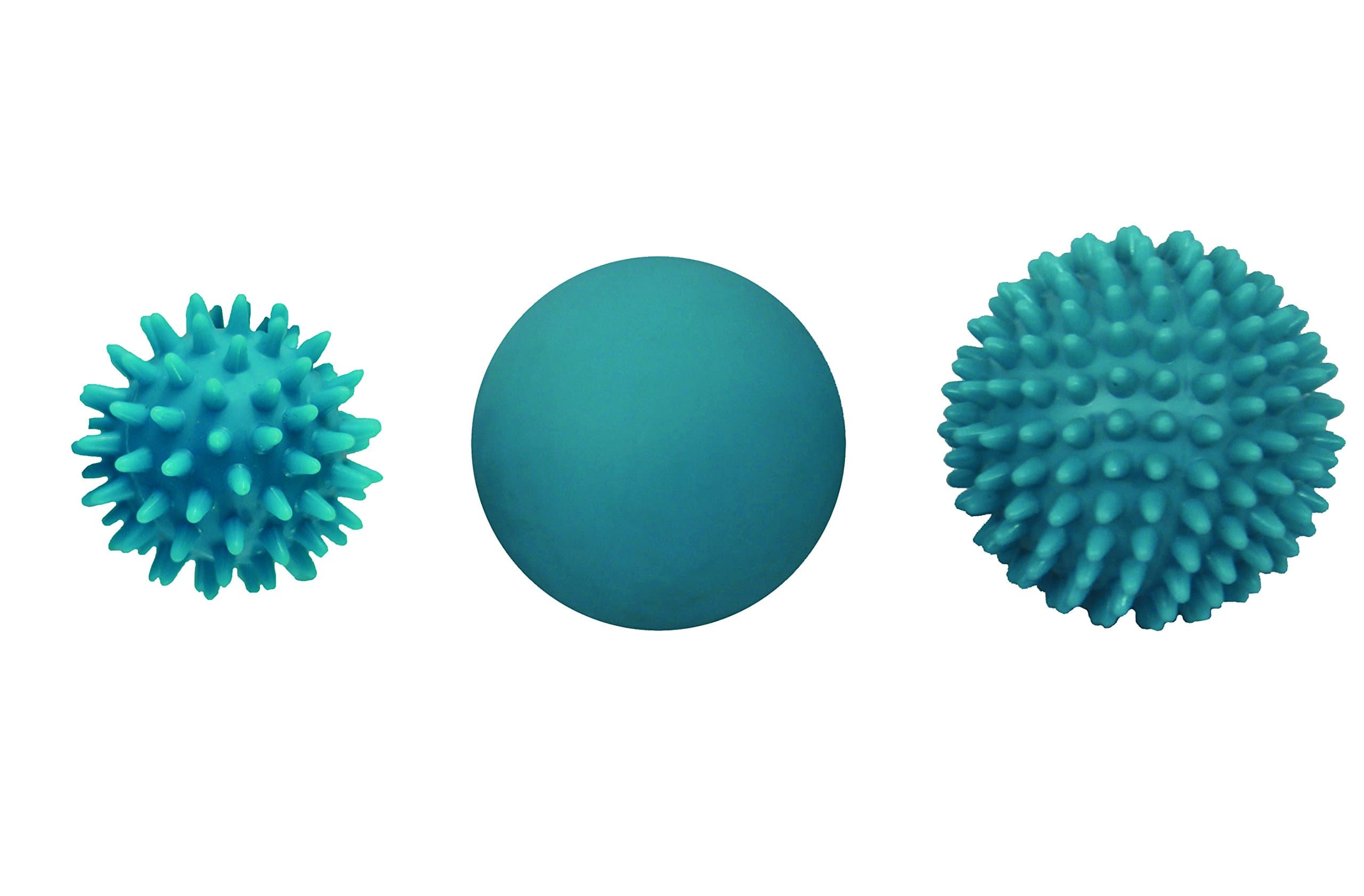 Massage Balls Set - 3 Different Textures - Great for Feet, Hands, Back, Arms and More!