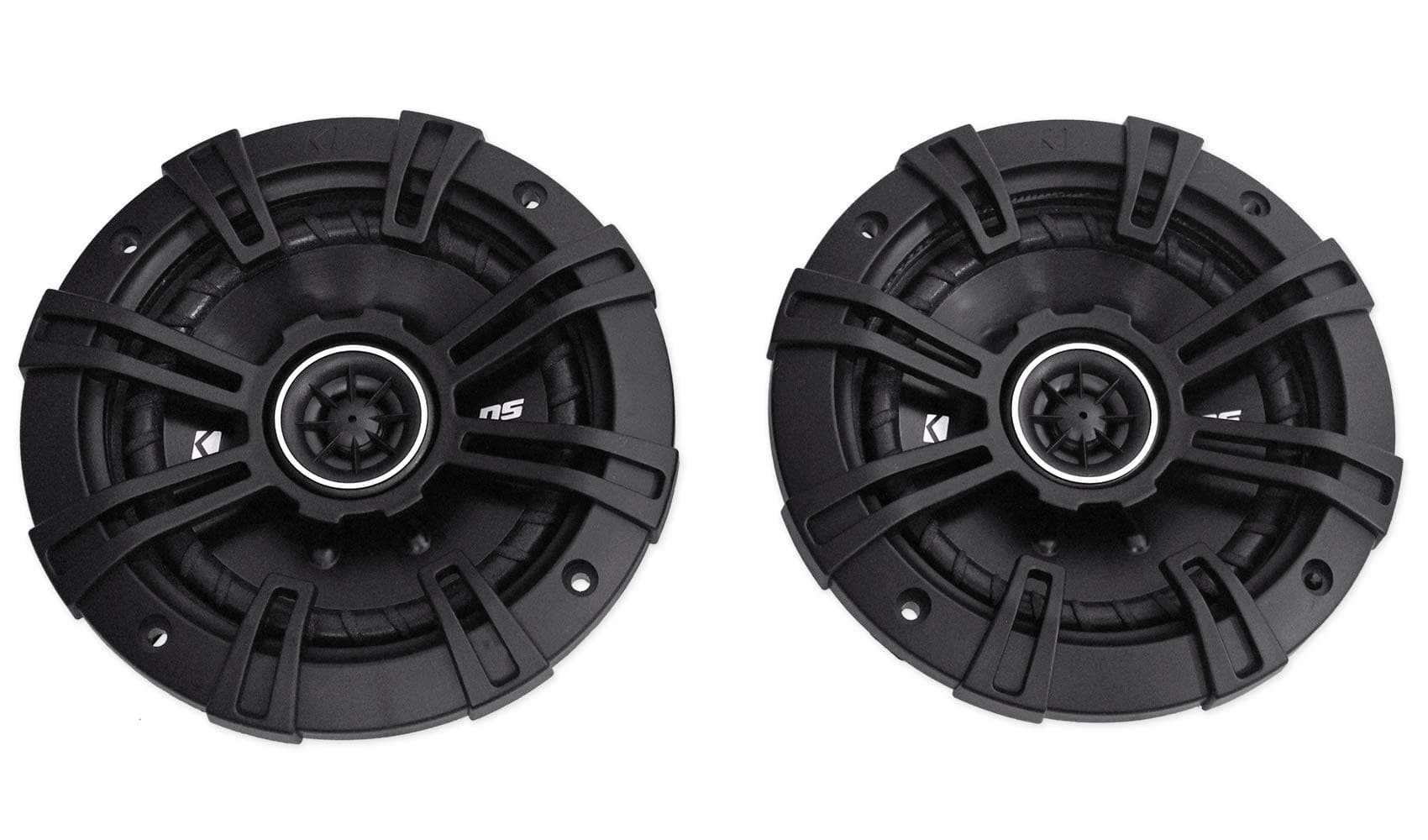 2 Kicker 43DSC504 D-Series 5.25" 200W 2-Way 4-Ohm Car Audio Coaxial Speakers