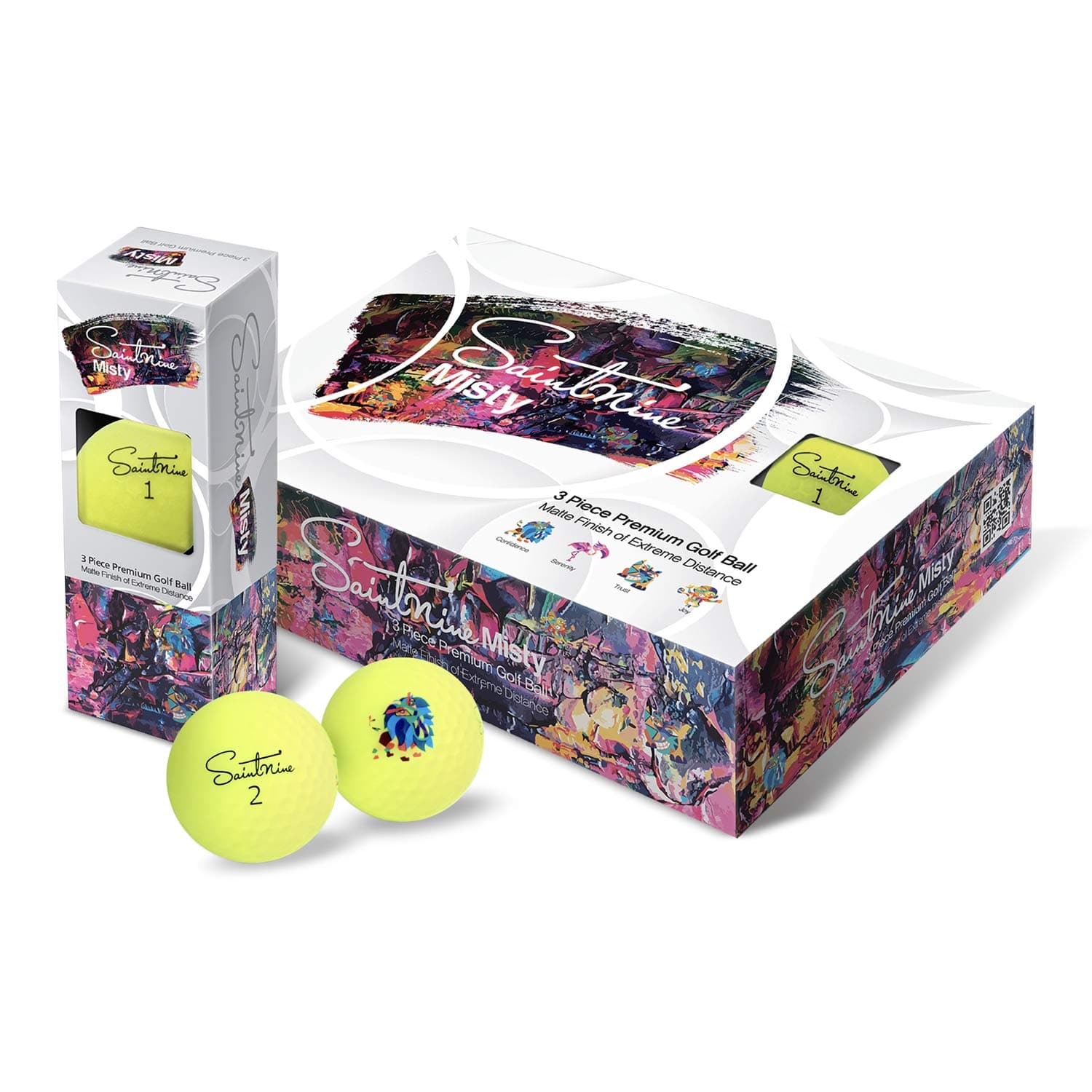 Misty Golf Balls (One Dozen)