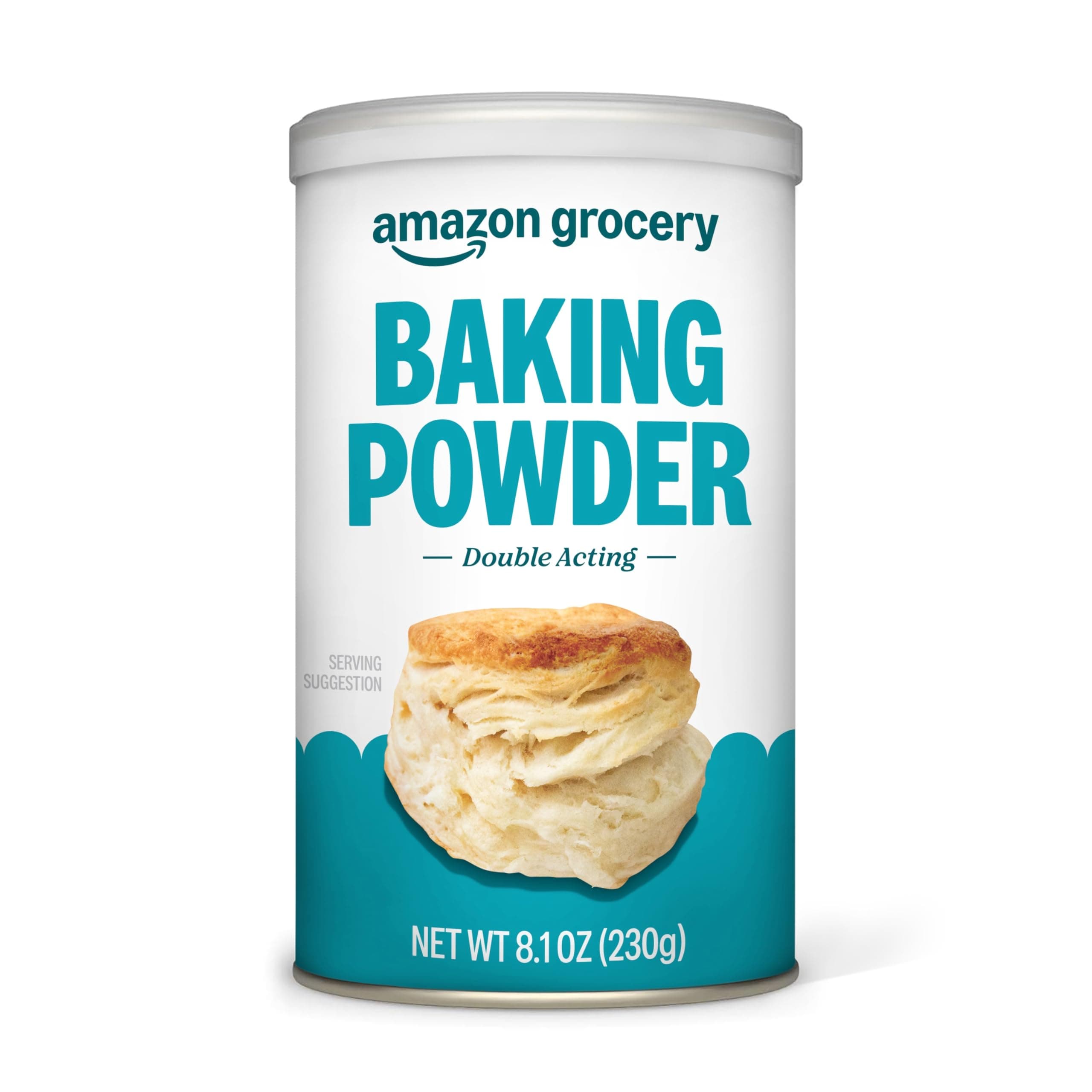 Amazon Grocery, Baking Powder, Double Acting, 8.1 Oz