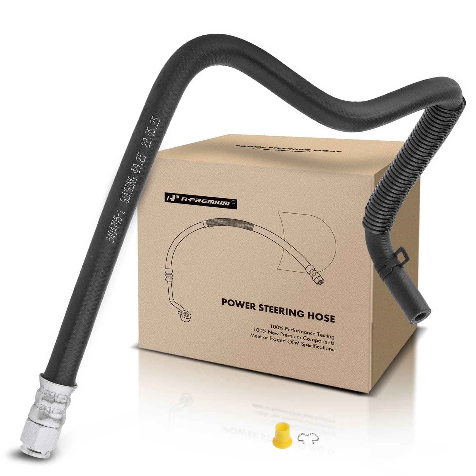 A-Premium Power Steering Return Hose Line Compatible with Jeep Grand Cherokee Dodge Durango 2012-2015 Cooler Tube To Reservoir