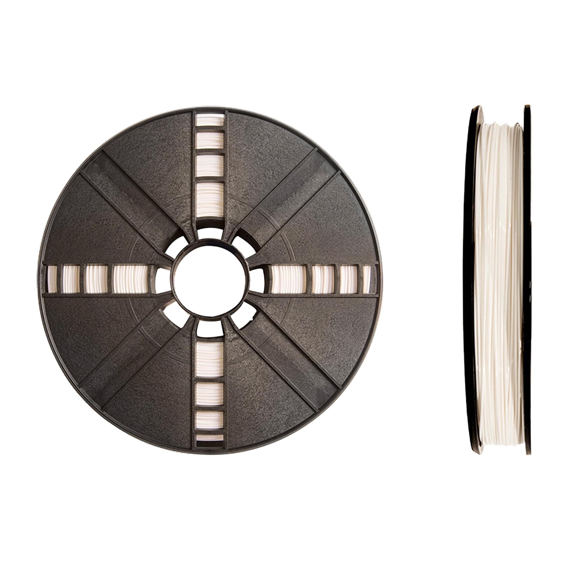 PLA 3D Printing Filament Large Spool for Replicator+ and 5th Gen 3D Printers (True White)