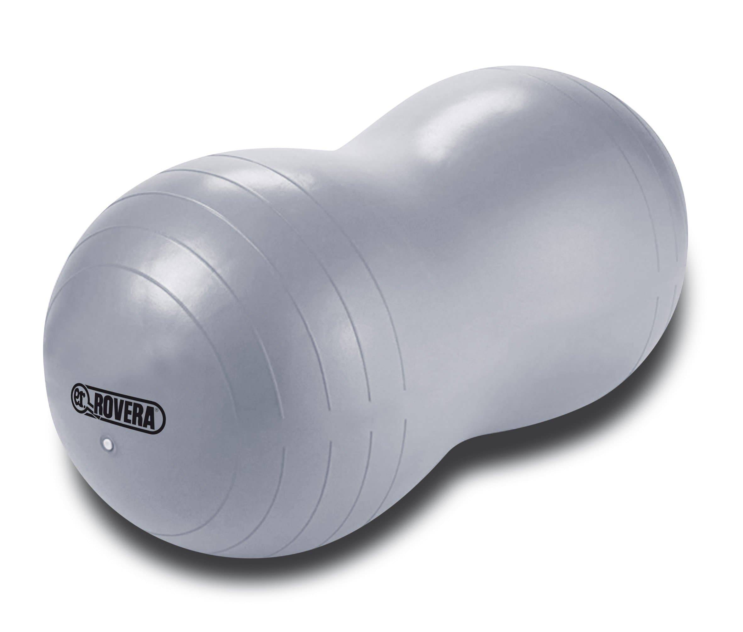 ROVERA Peanut Ball Pilates Oval, Grey, One Size