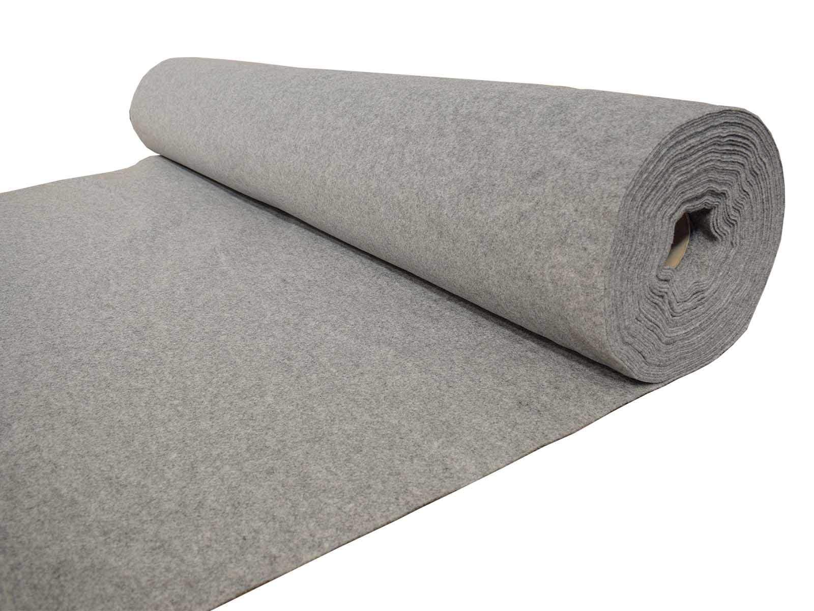 Light Grey 4 Way Stretch Camper Van Lining Conversion Carpet Trim