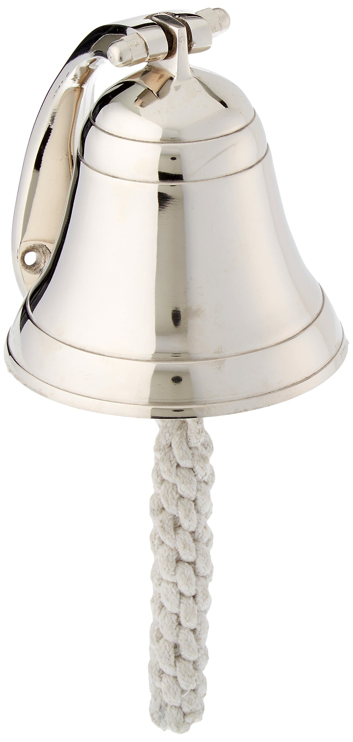 Nautical Decor Polished Aluminum Dinner Ship Bell