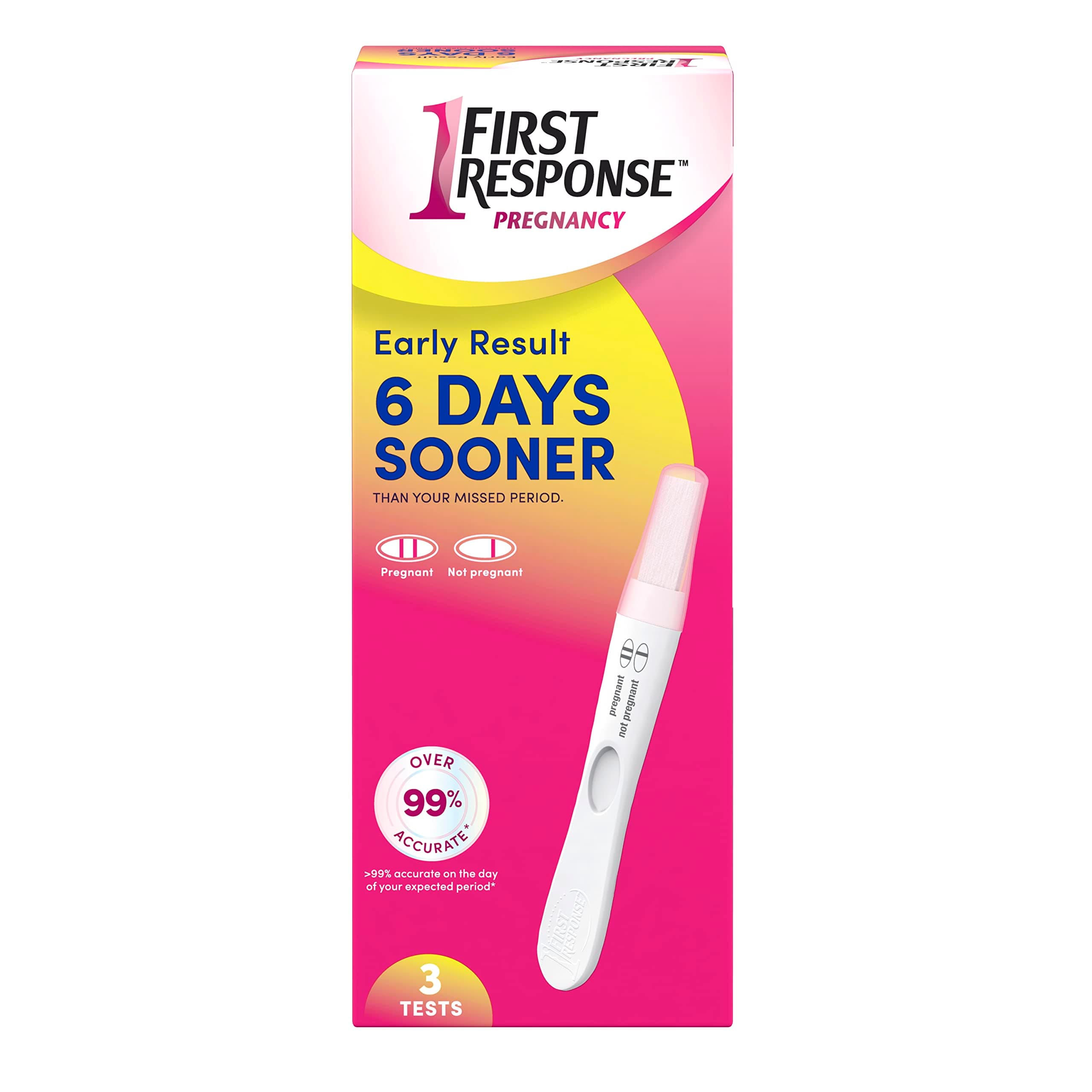 First Response Early Result Pregnancy Test, 3 Count(Pack of, 3 CT