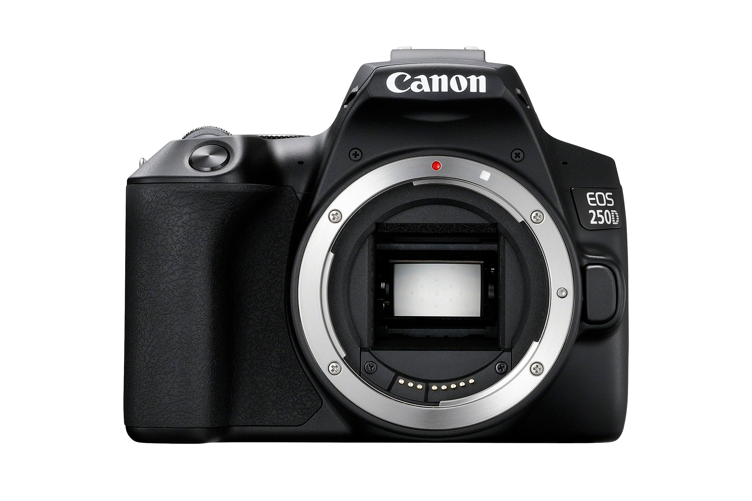 Canon EOS 250D Camera Body - 24.1 MP, APS-C sensor - 5 FPS Continuous Shooting - 4K Video - Bluetooth, Wi-Fi - Beginner’s DSLR
