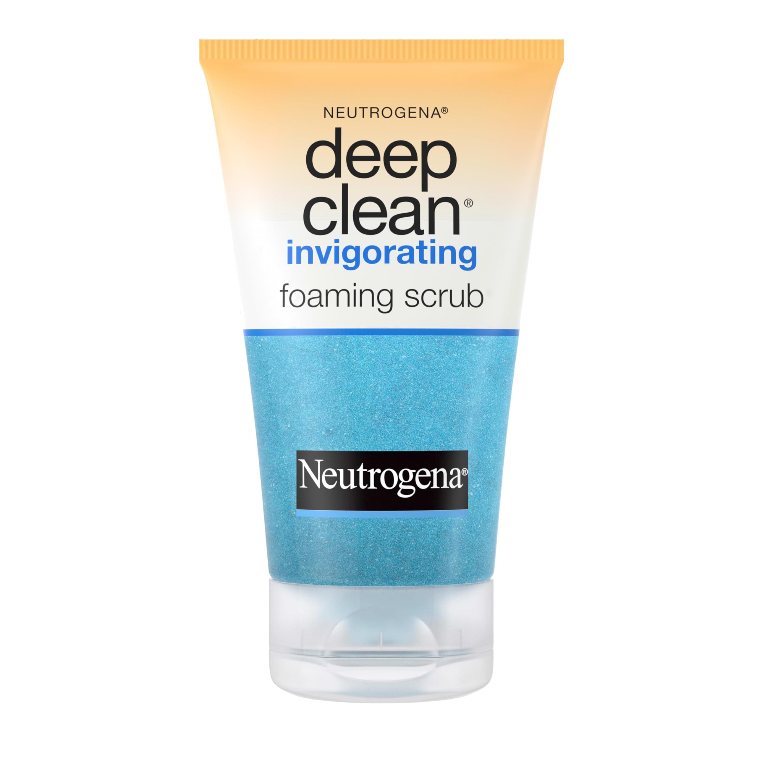 Deep Clean Invigorating Foaming Face Scrub, 4.2 Fl. Oz.
