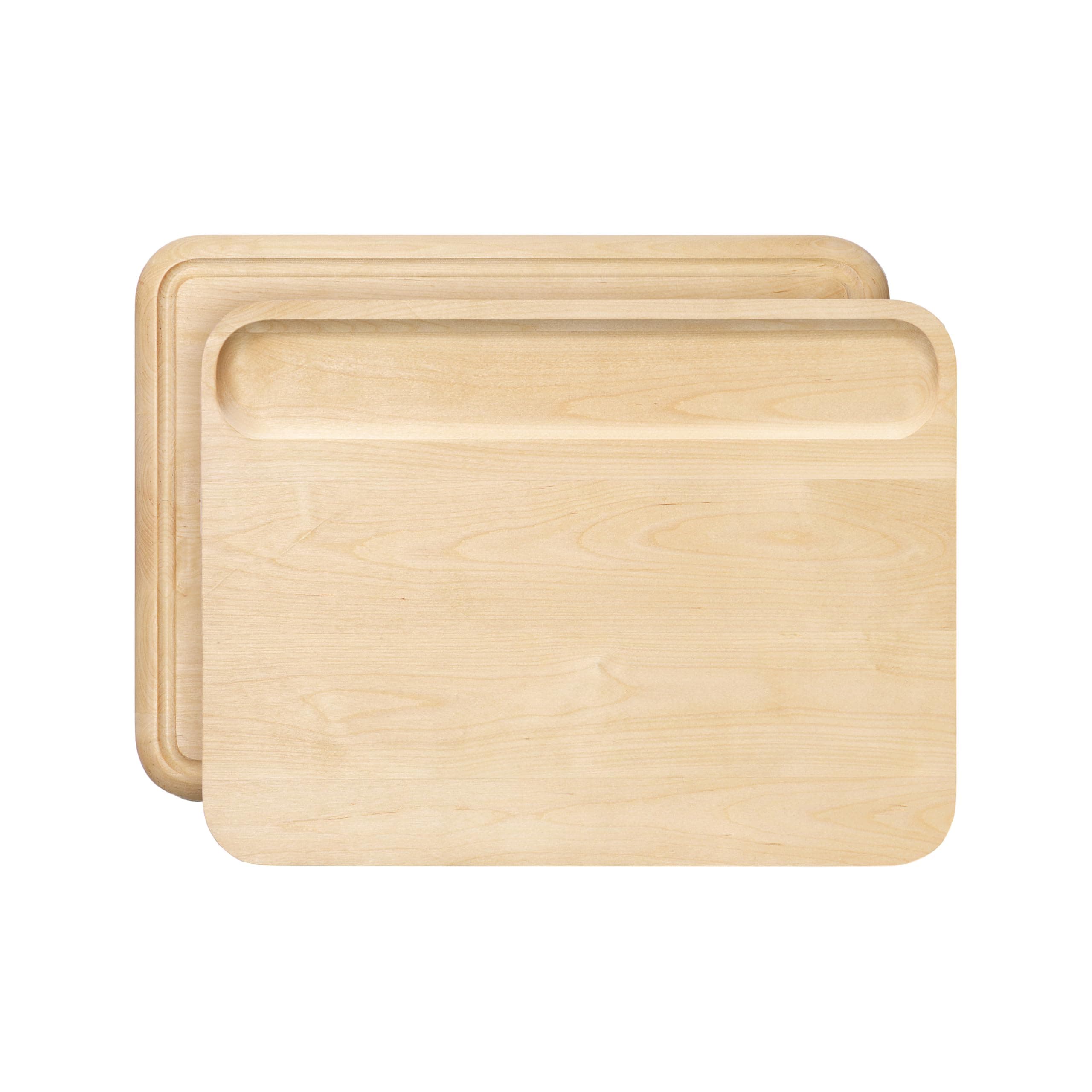 Caraway Cutting Board - Medium (14 x 10”) - Double Sided Wood Cutting Board - Made From FSC-Certified Birch Wood - Food-Safe Mineral Oil & Wax Finish