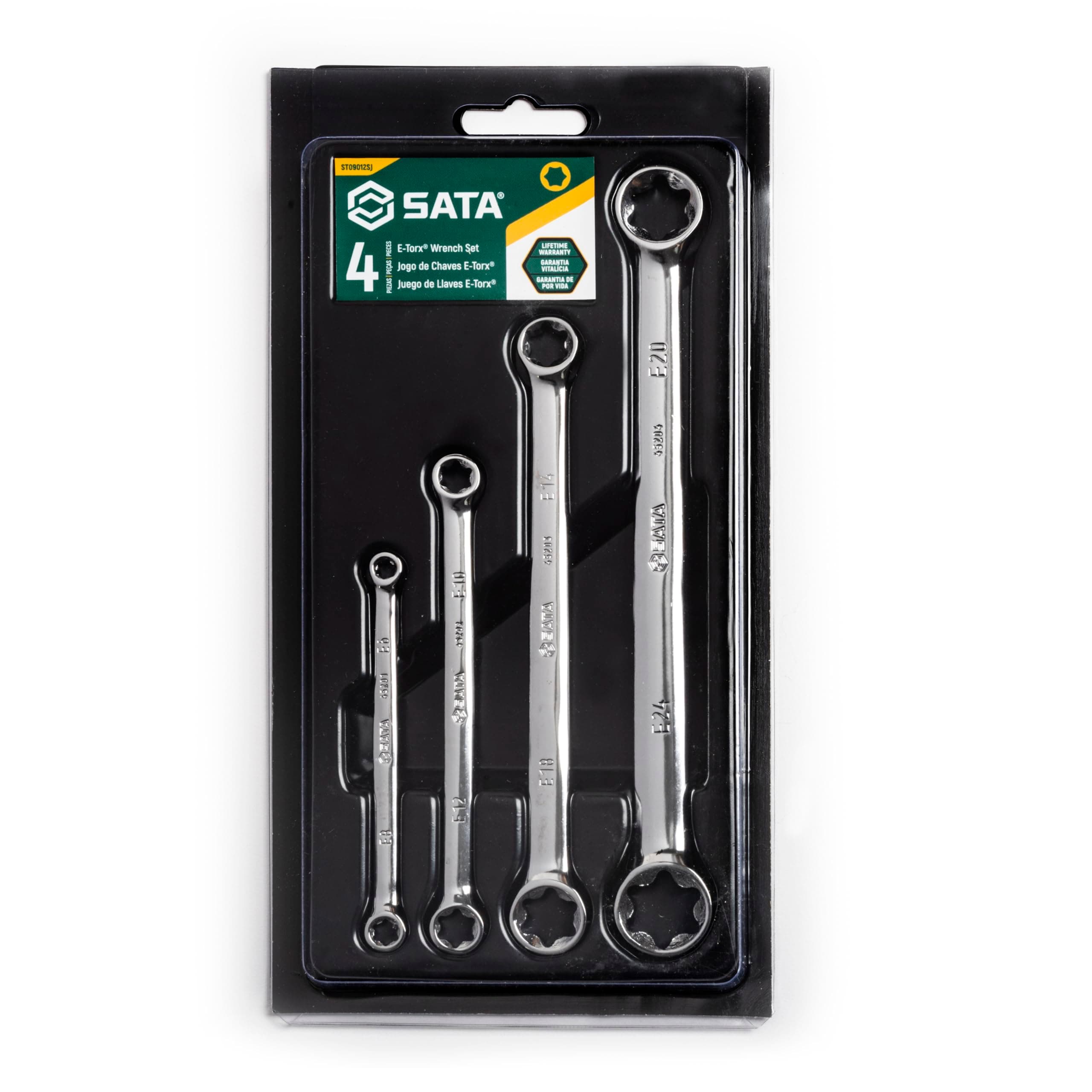 SATA 4-Piece E-Torx Box Wrench Set - ST09012SJ