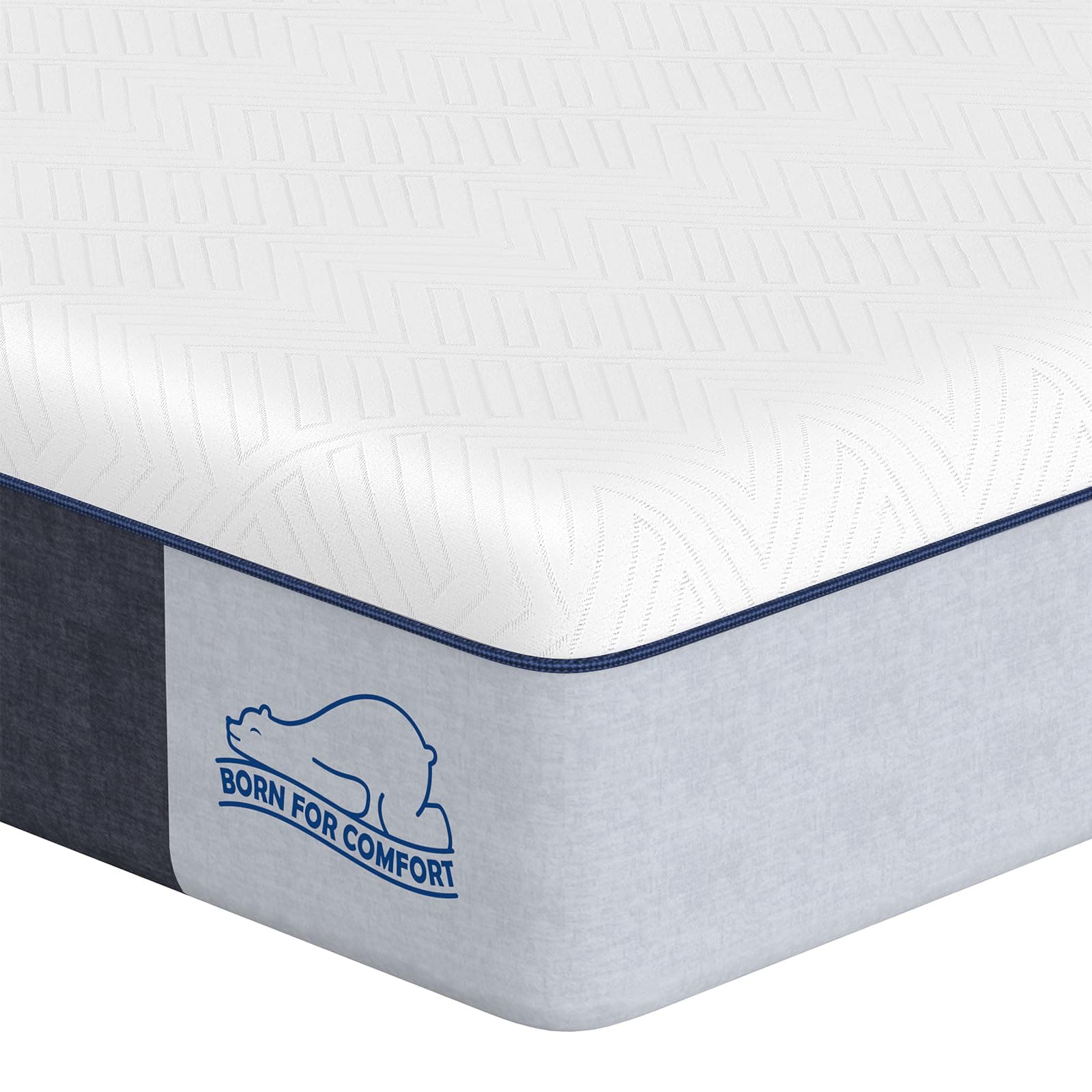 Single Mattress 3ft, 8 Inch Single Memory Foam Mattress, Medium Firm with Soft Fabric Fire Resistant Barrier, Removable cover single bed mattress 90x190x20cm