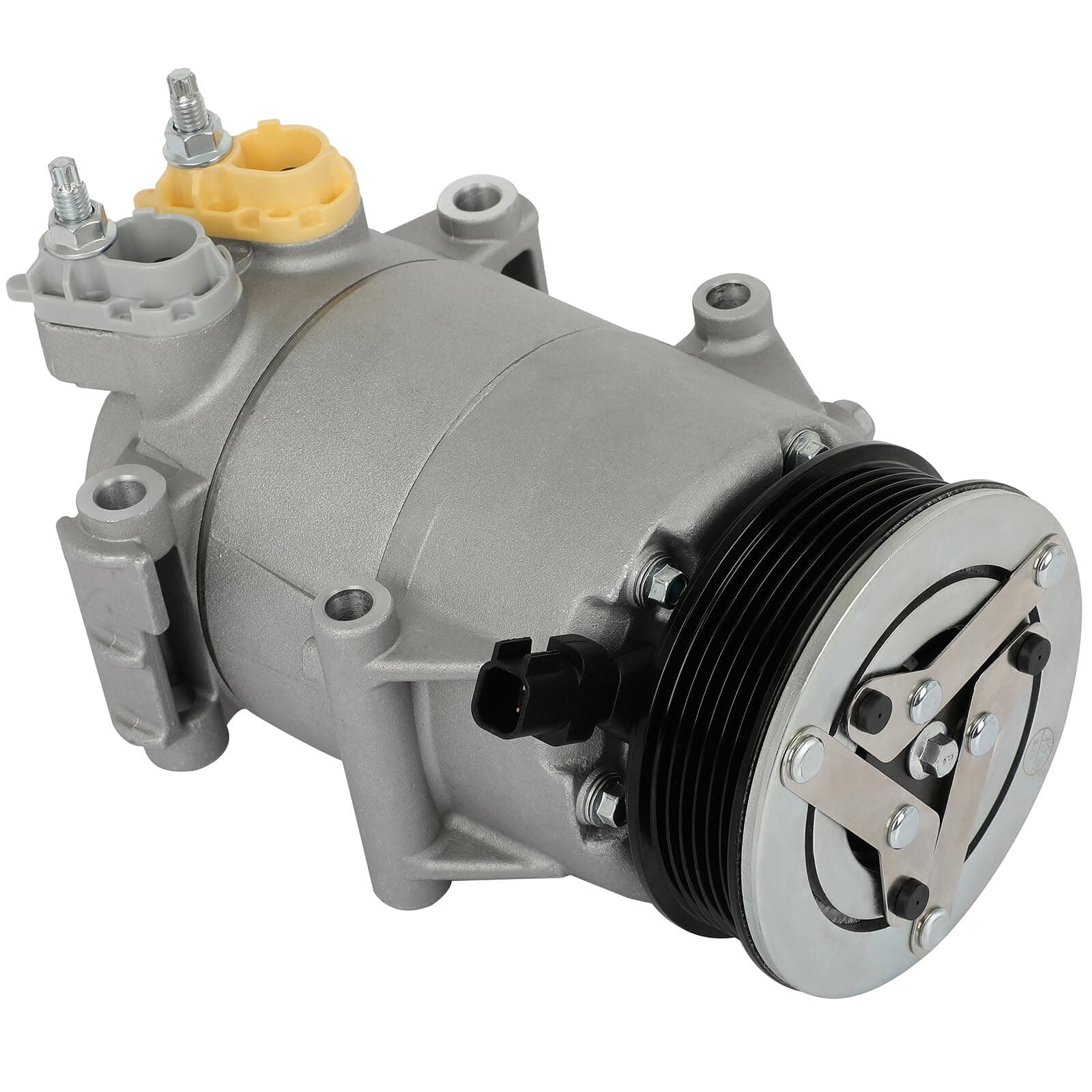 ECCPP A/C Compressor with Clutch 2014-2019 Fit for Ford Fiesta 1.6L AC Compressor